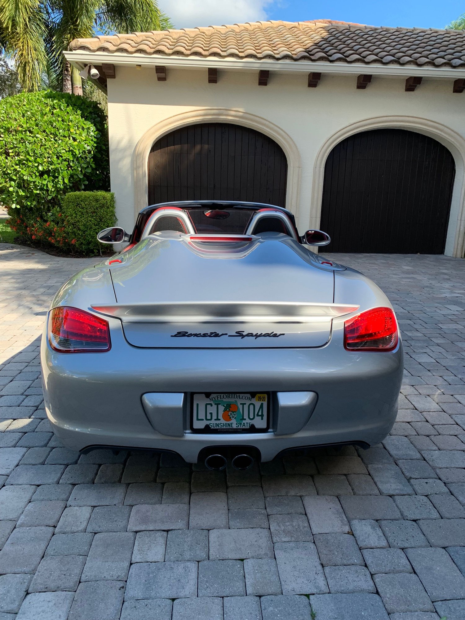 2011 Porsche Boxster - 2011 Porsche Boxster Spyder MT/LWB - Used - VIN WP0CB2A89BS745554 - 12,940 Miles - 6 cyl - 2WD - Manual - Convertible - Silver - Boca Raton, FL 33496, United States