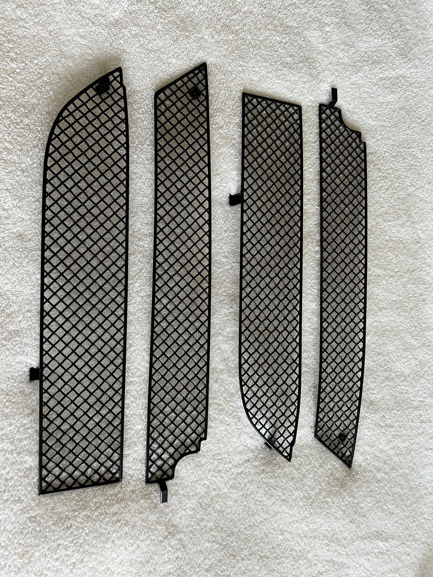 Exterior Body Parts - Zunsport front grilles for Sport Design package. - Used - 2022 to 2024 Porsche 911 - Lake Forest, IL 60045, United States