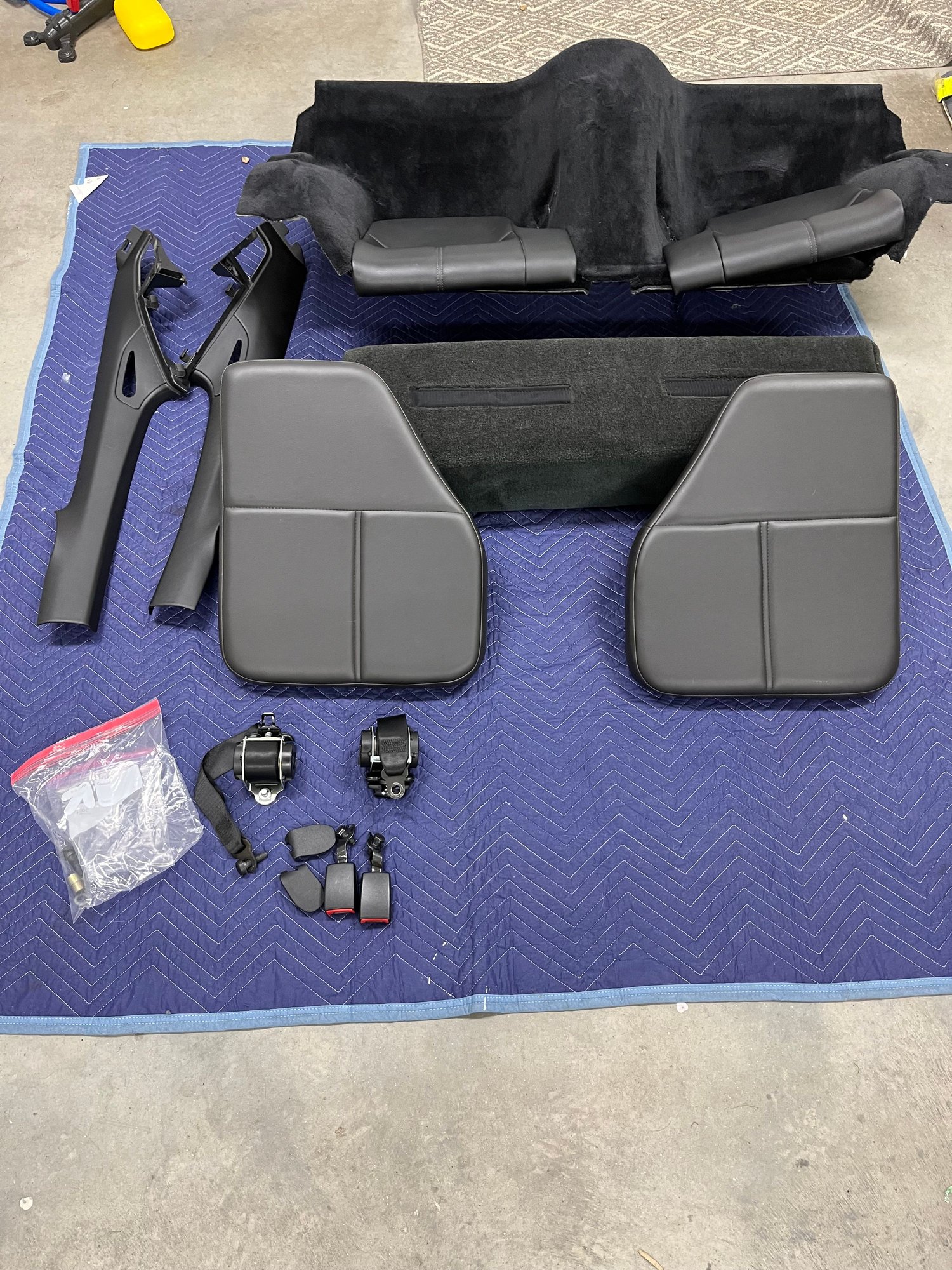 Interior/Upholstery - 997.1 GT3 backseat conversion - everything you need!  Also fits Carrera S, 4S, GTS - Used - All Years  All Models - Canton, CT 06019, United States