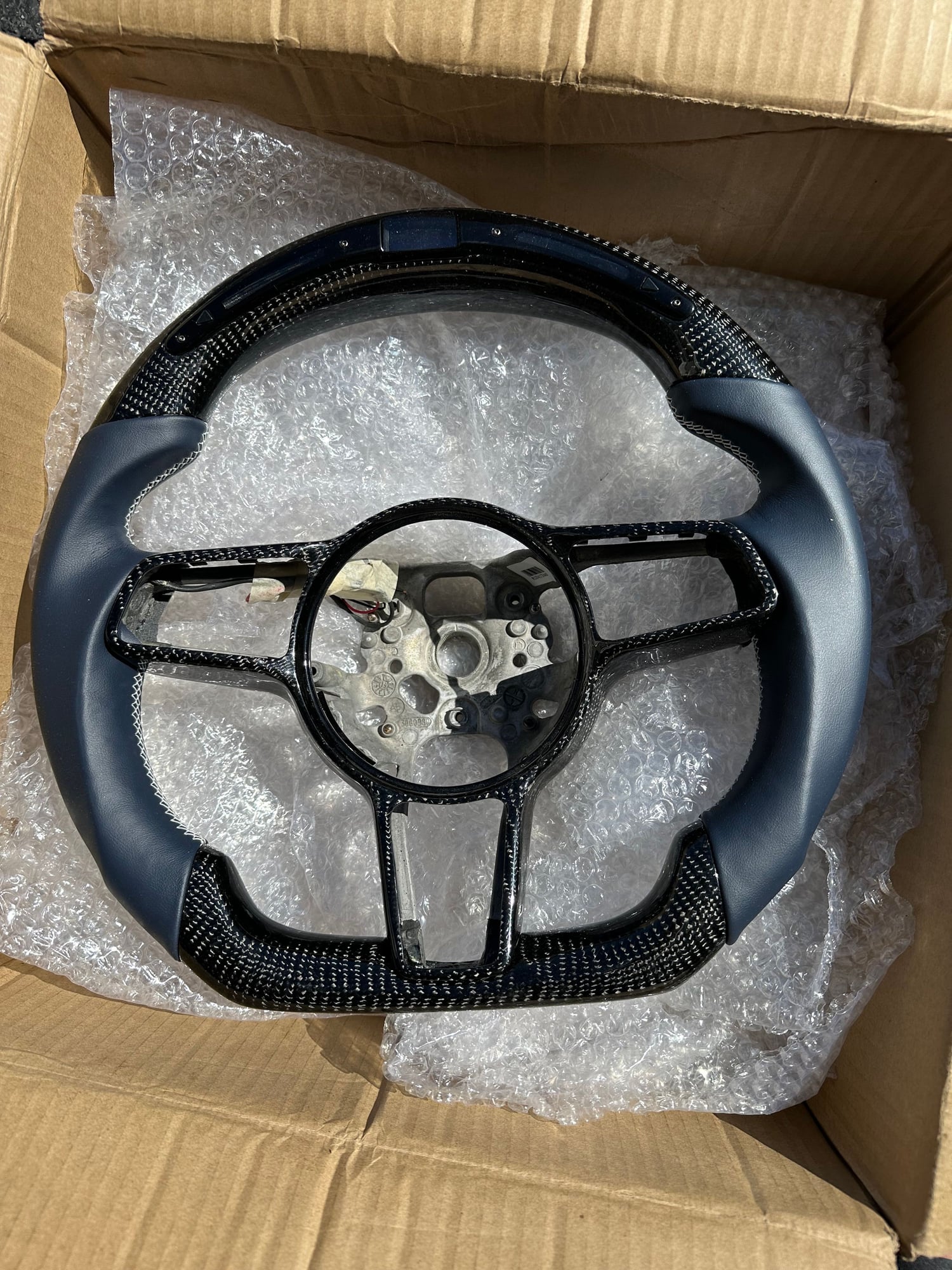 Steering/Suspension - 991-718 Custom carbon wheel, blue graphite interior color - New - Rochester, NY 14450, United States