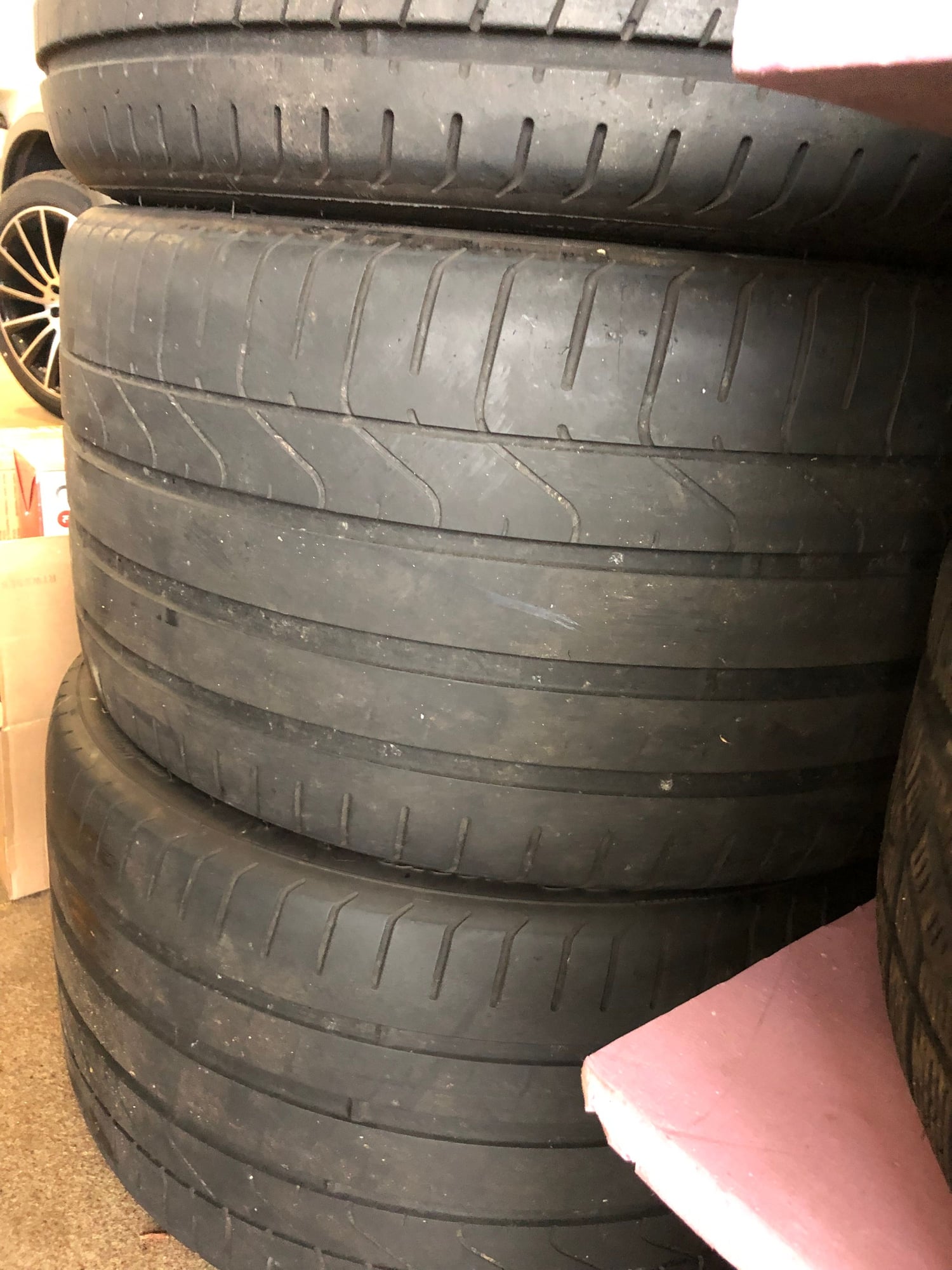 Wheels and Tires/Axles - Pirelli P zero complete set 245/305 R20 (used) - Used - 2017 to 2019 Porsche 911 - Inverness, IL 60067, United States