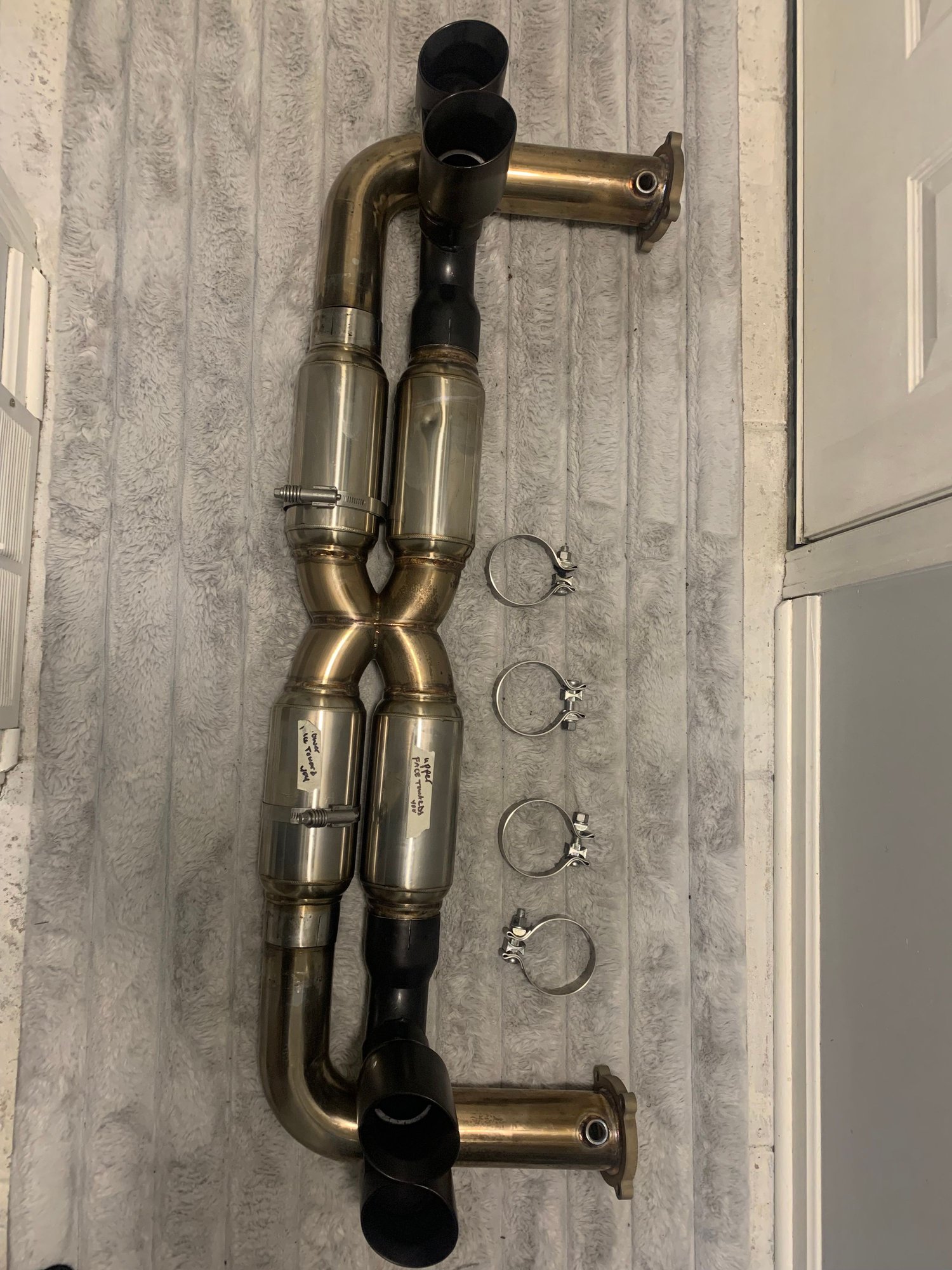 Engine - Exhaust - 997.1 Turbo Markski 3” Catless X Pipe - Used - All Years  All Models - Niles, OH 44446, United States