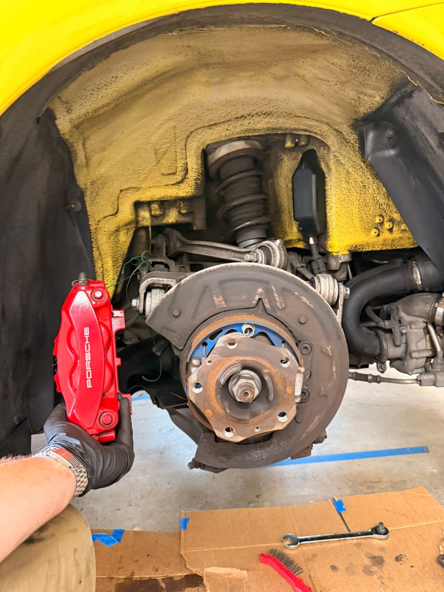 quite dusty environment but not too bad