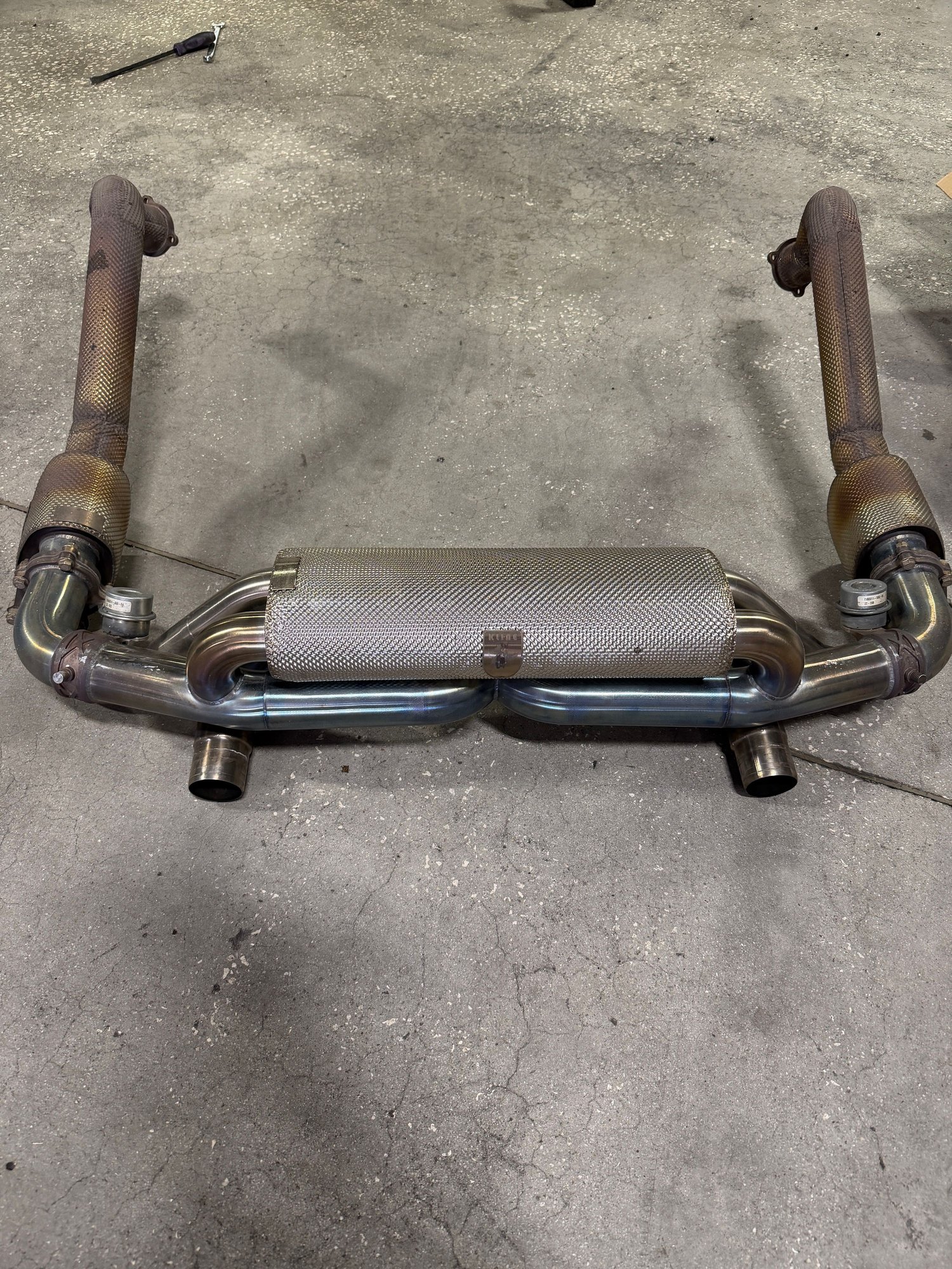 Engine - Exhaust - Kline Inconel w/ heat shields for 718 GT4 or GTS 4.0 - Used - All Years  All Models - Charleston, SC 29401, United States