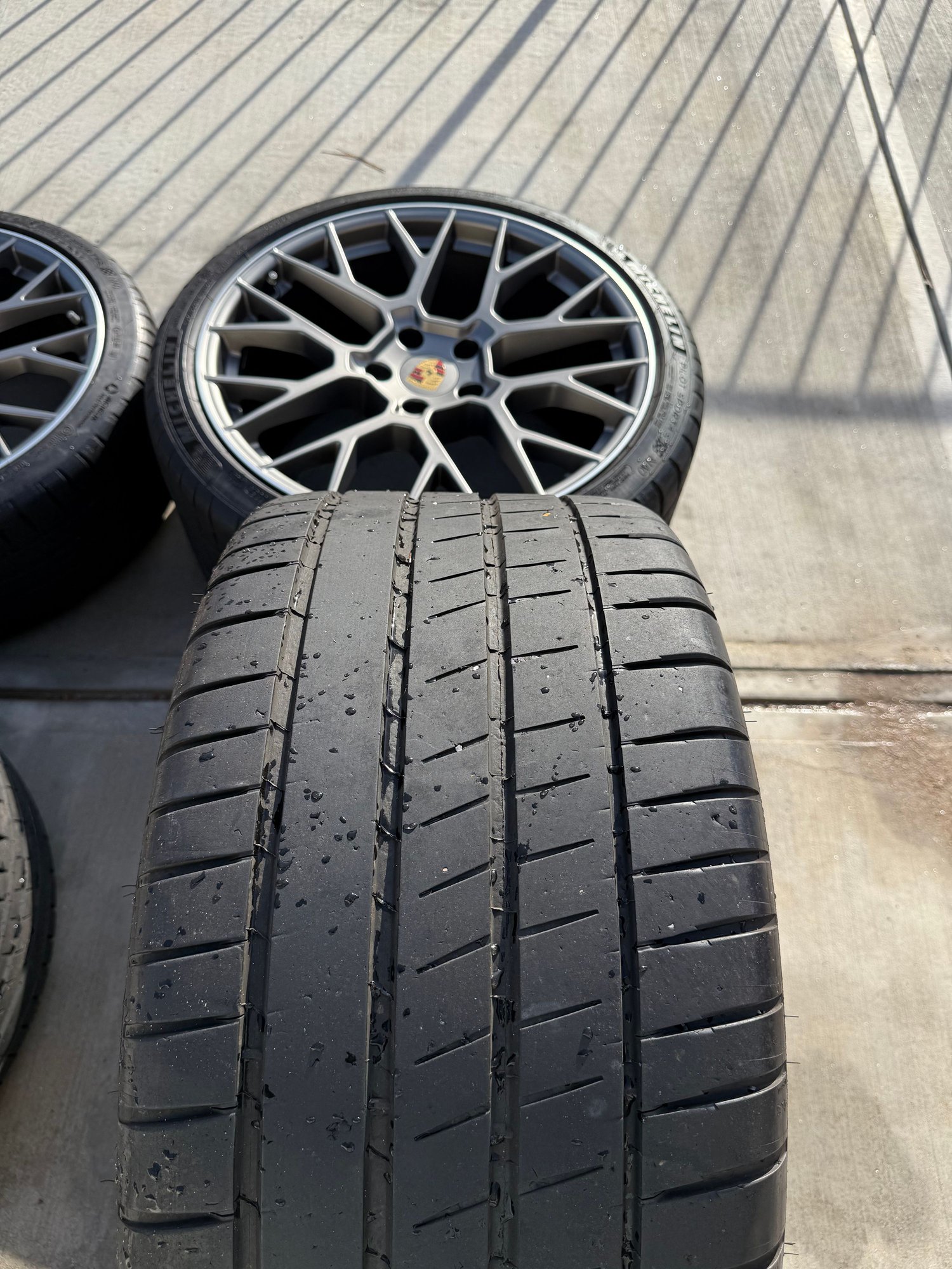 Wheels and Tires/Axles - Porsche 992.1 911 20/21” OEM Wheels and Tires (RS Spyder) - Used - All Years  All Models - Suwanee, GA 30024, United States