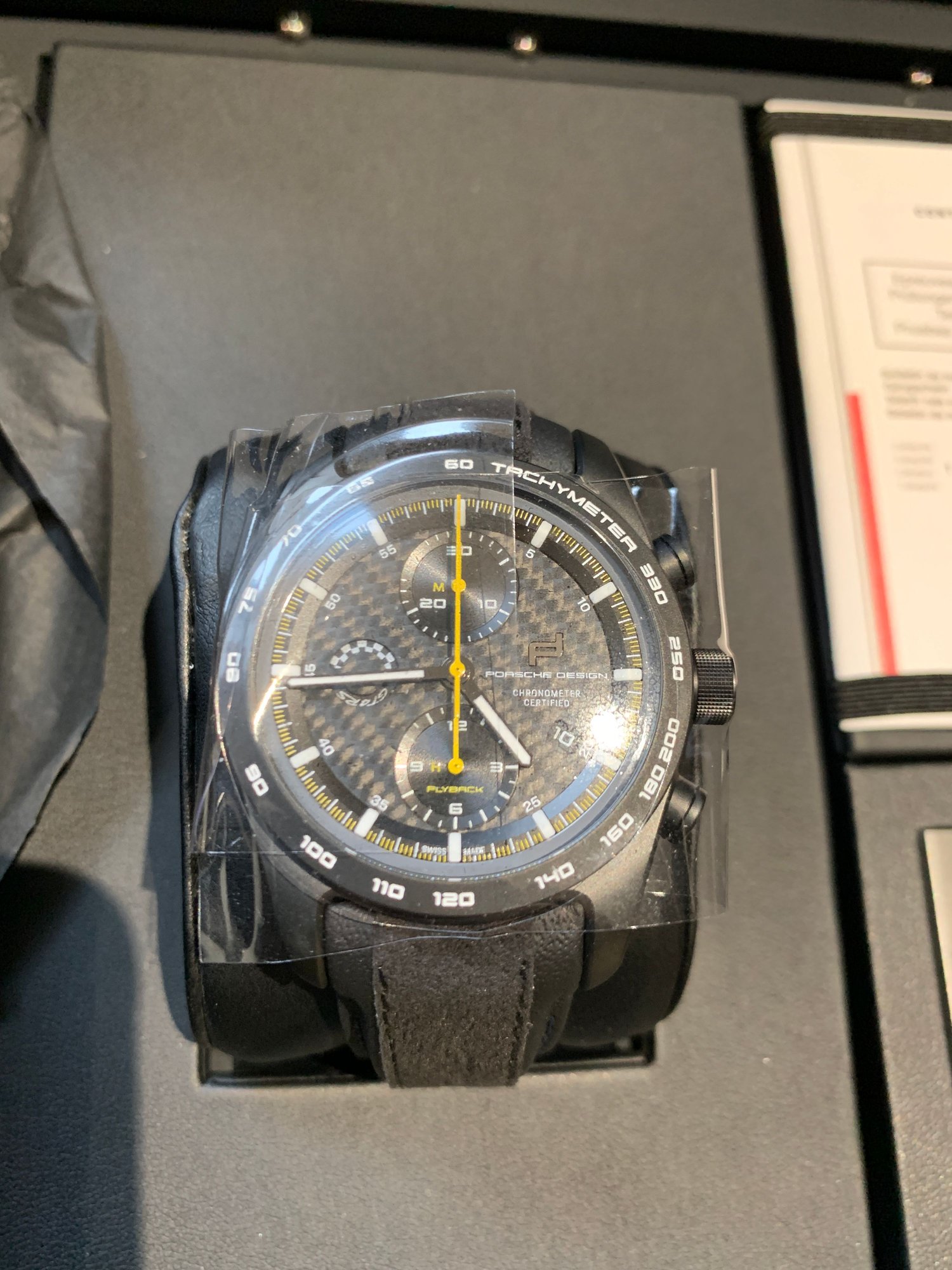 Accessories - Brand New Porsche Design 718 Cayman GT4 RS Chronograph watch - New - All Years  All Models - Toronto, ON L4B2W3, Canada