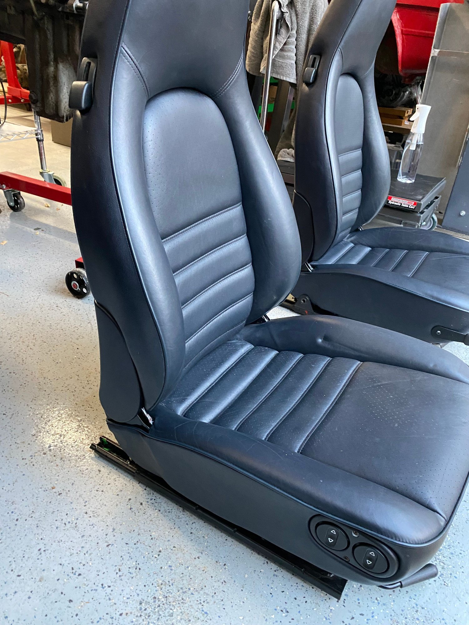 Interior/Upholstery - Marine Blue Seats - Used - 1992 to 1995 Porsche 968 - Peachtree Corners, GA 30092, United States