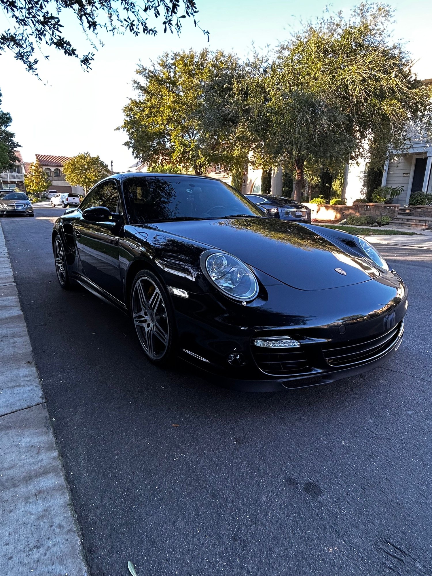 2009 Porsche 911 - Rare low mileage 2009 Turbo Coupe with 6speed and PCCBs - New - VIN WP0AD29959S766118 - 32,250 Miles - 6 cyl - AWD - Manual - Coupe - Black - Irvine, CA 92618, United States