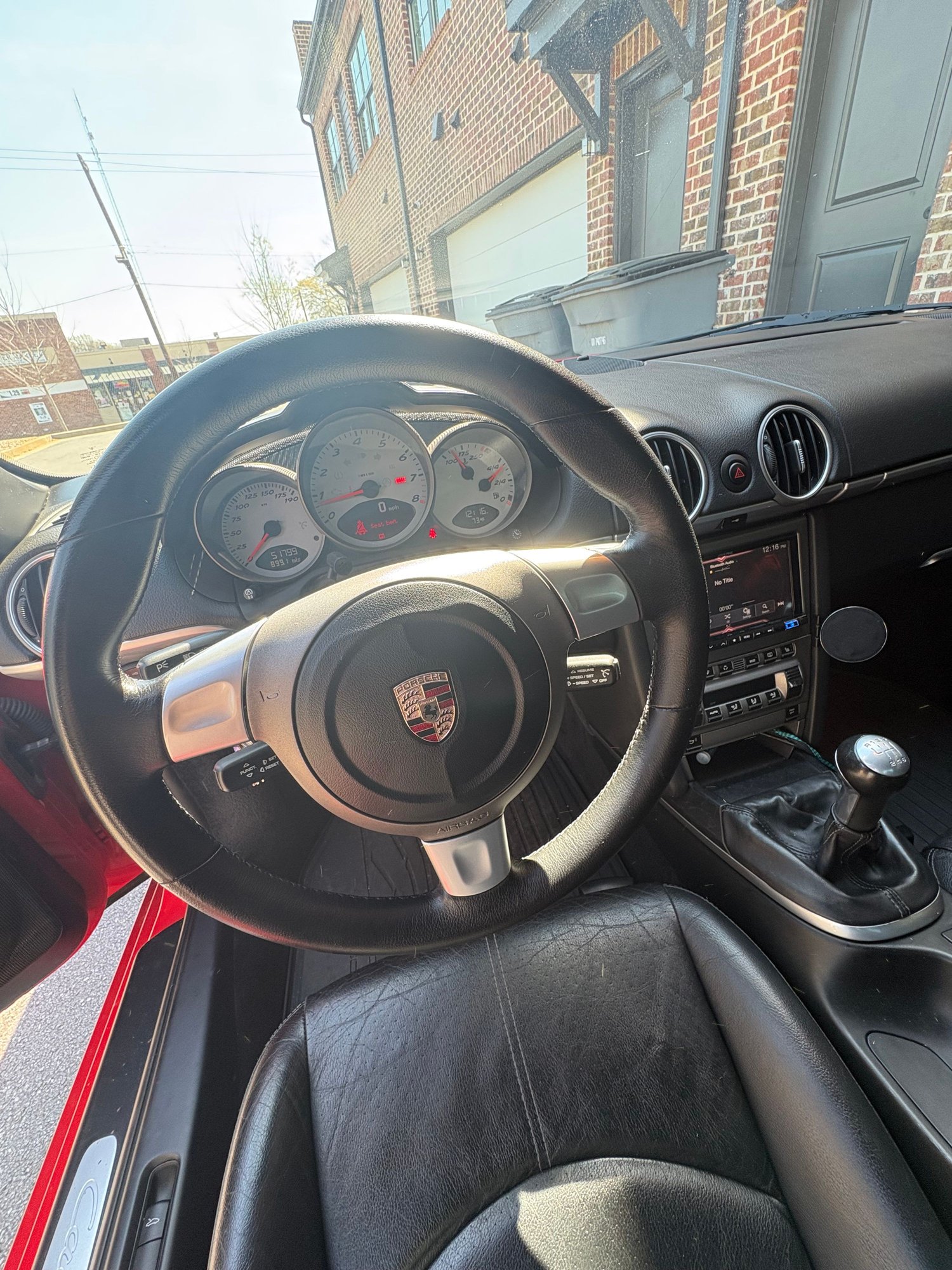 2006 Porsche Cayman - 2006 Porsche Cayman S, 6-Speed, Guards Red, 52k Miles - Used - VIN WP0AB29856U783403 - 6 cyl - 2WD - Manual - Coupe - Red - Atlanta, GA 30354, United States