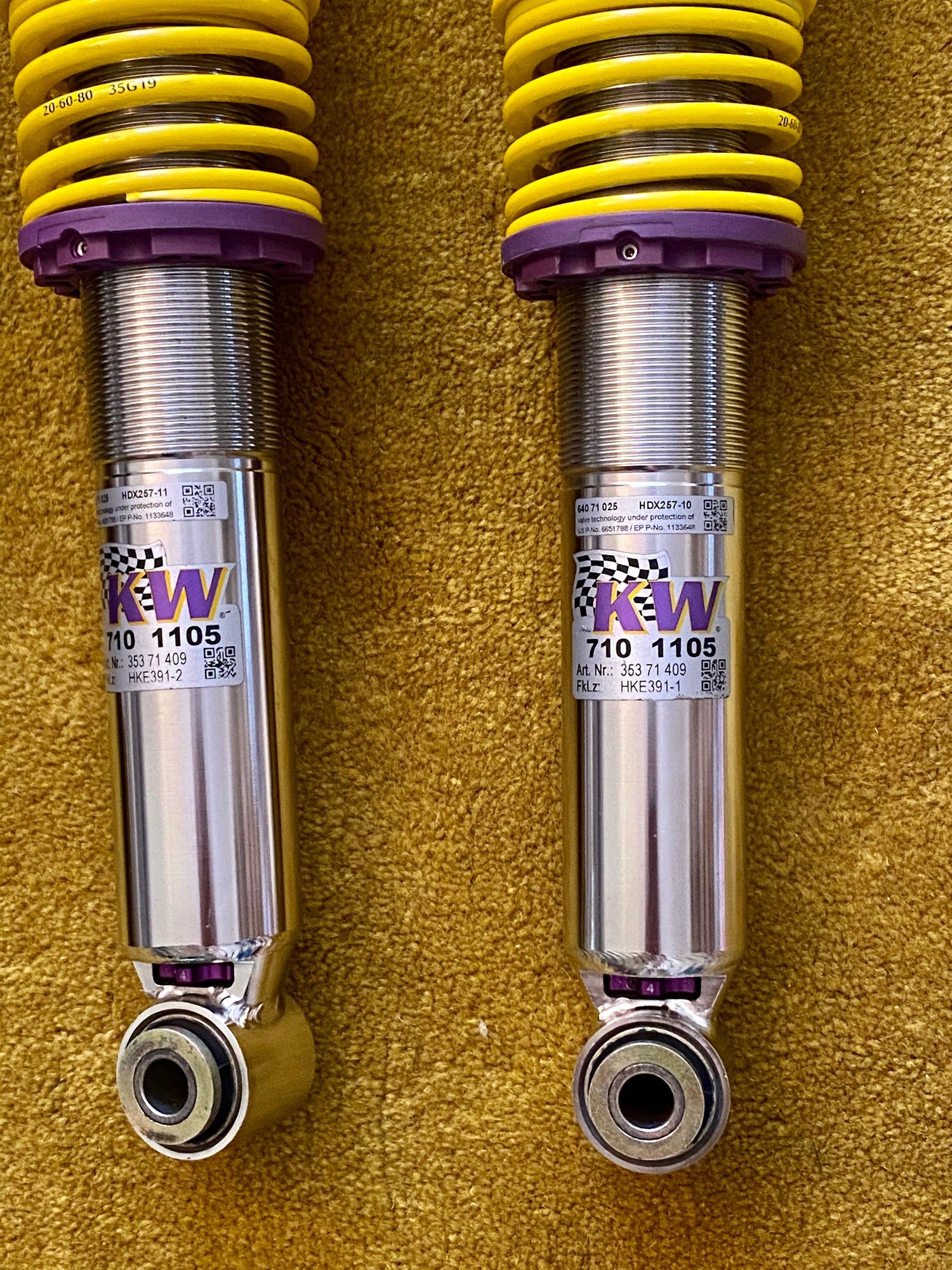 Steering/Suspension - KW V3 coilovers - New/Mint - From my 1990 Porsche 911 964 C4 - Used - 1990 Porsche 911 - Wynewood, PA 19096, United States