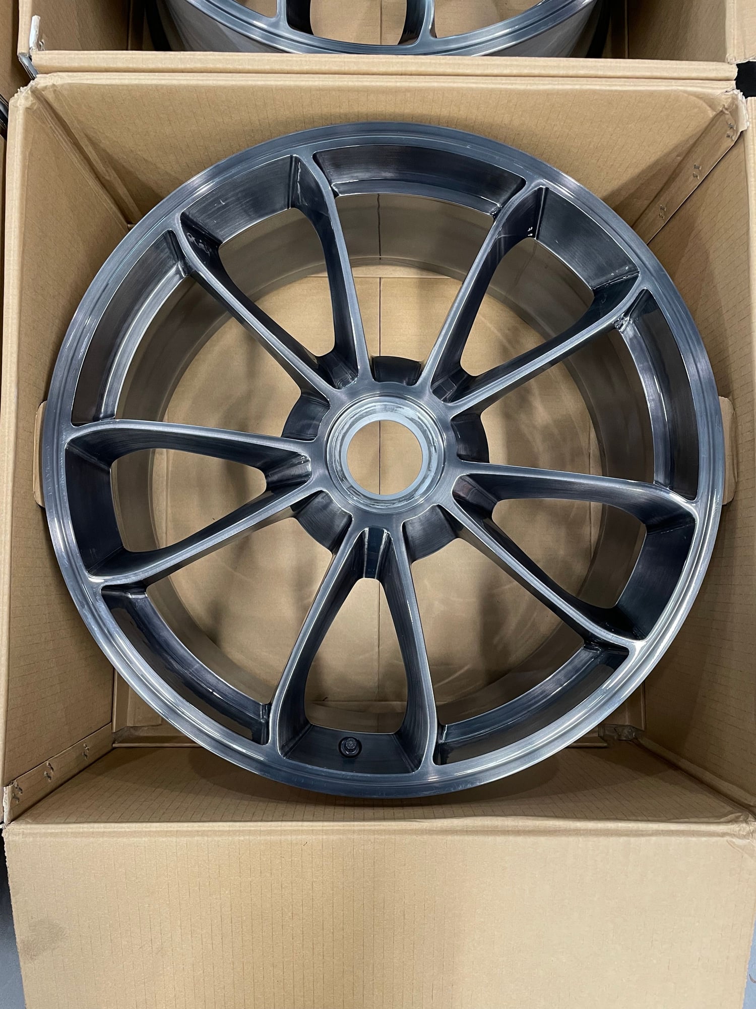 Wheels and Tires/Axles - 991 GT3 OEM Wheels with custom brushed finish - Used - 2015 to 2019 Porsche 911 - Harrisonburg, VA 22801, United States