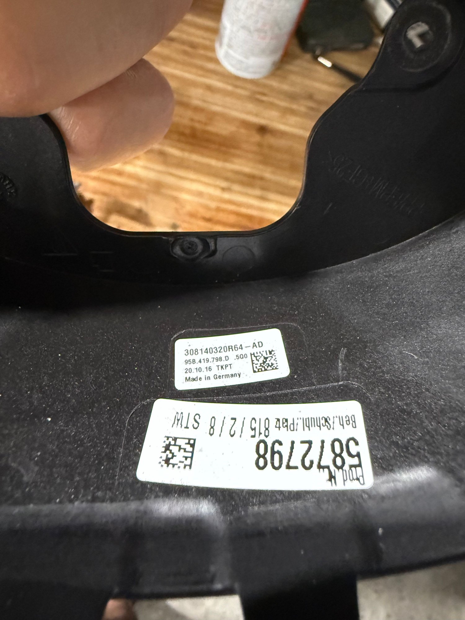 Interior/Upholstery - FS:  OEM Metal PDK paddles silver and rear steering wheel cover from 991.2 wheel - Used - Country Club, MO 64505, United States