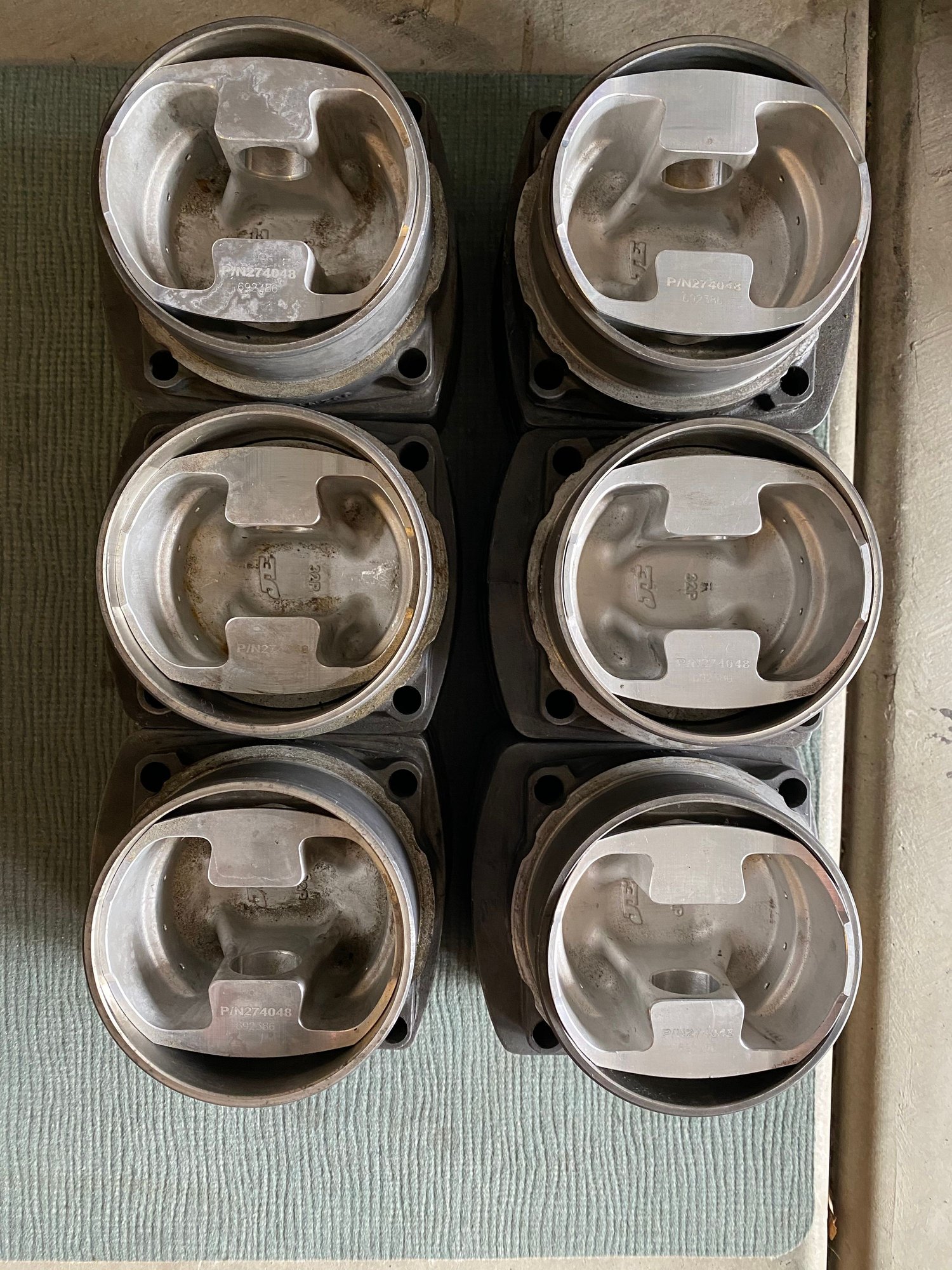 Engine - Internals - Porsche 911 3.0L JE Forged Pistons & Mahle Cylinders - Used - 1966 to 1989 Porsche 911 - San Diego, CA 92014, United States