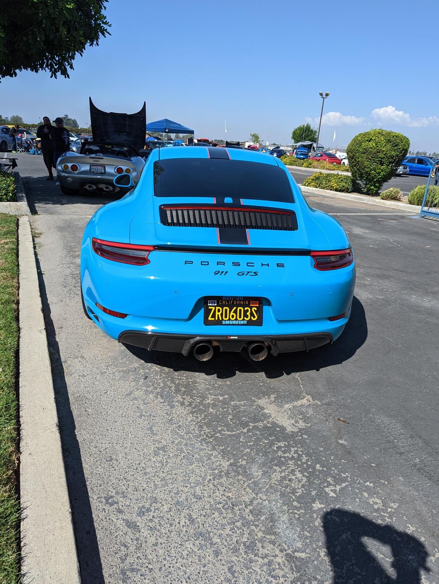 2019 Porsche 911 - 2019 Miami Blue 991.2 GTS 7-Speed Manual with Aerokit Package - Used - VIN WP0AB2A91KS114619 - 20,500 Miles - 6 cyl - 2WD - Manual - Coupe - Blue - Brea, CA 92821, United States