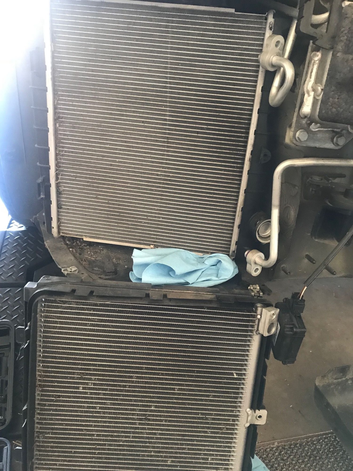 Hole in the A/C condenser Rennlist Porsche Discussion Forums