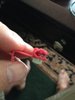 Wires in Squeeze Tap