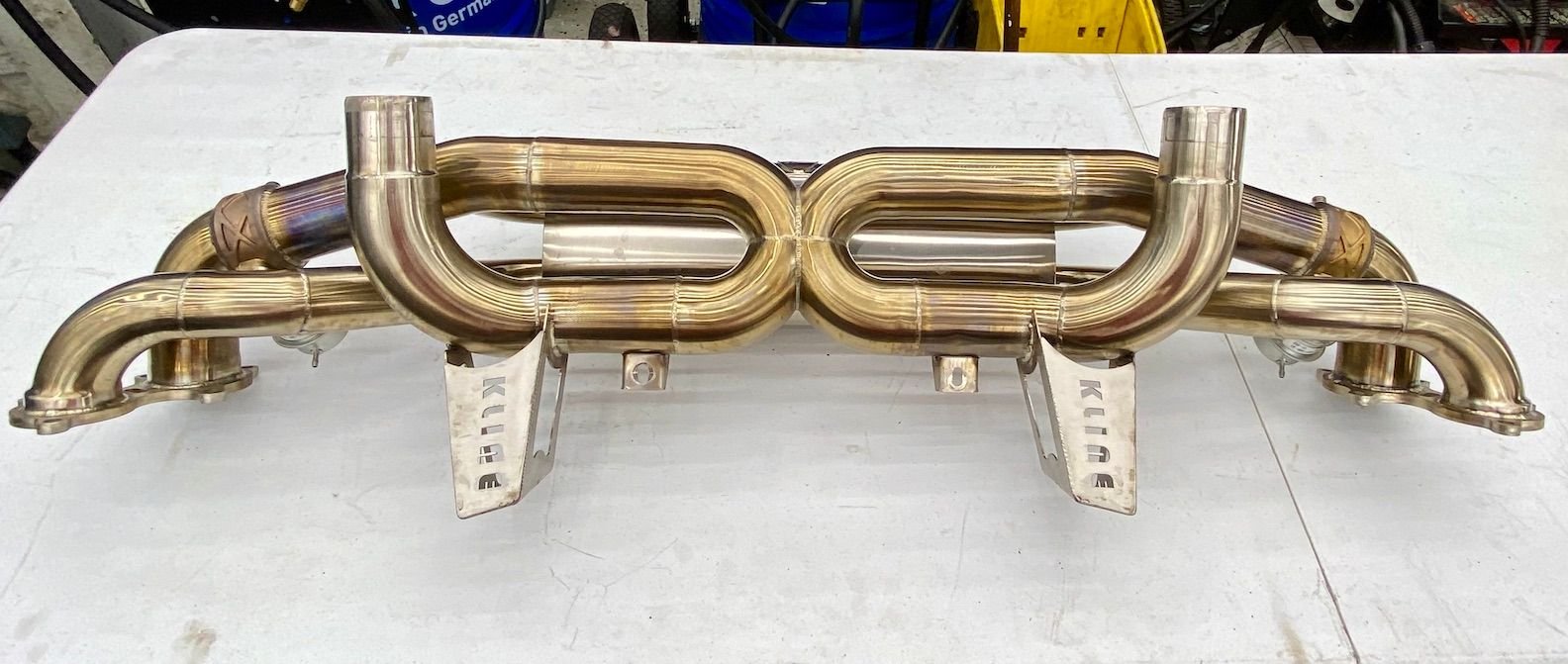 Engine - Exhaust - Kline Inconel Muffler and SS OAP for 718 GT4/Spyder/4.0 GTS - Used - All Years  All Models - Jersey City, NJ 07302, United States