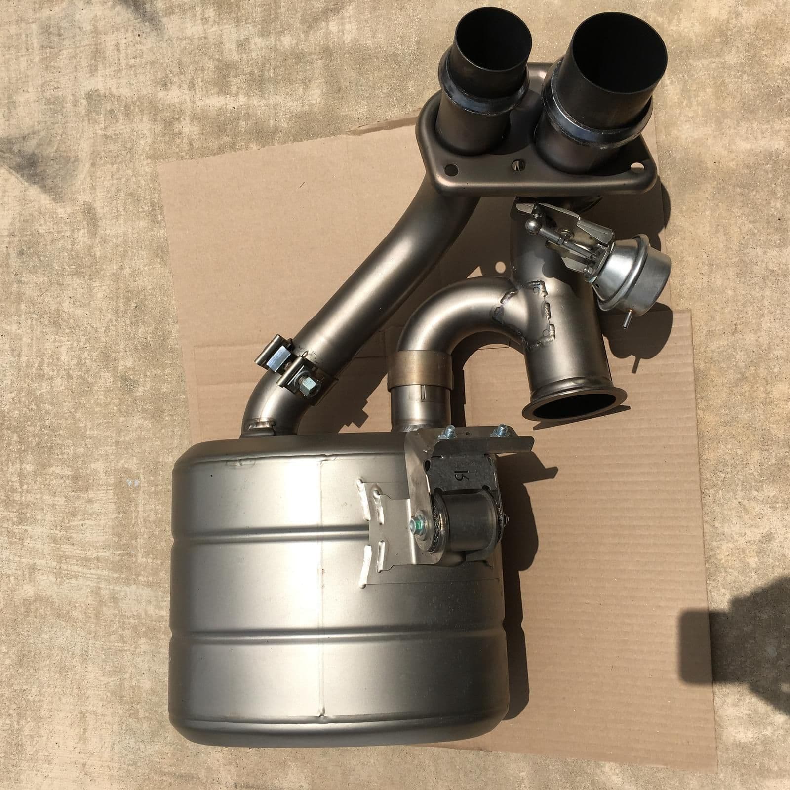 Engine - Exhaust - FS: 991 GT3 Akrapovic Evolution Exhaust System - Used - 2014 to 2016 Porsche 911 - Los Angeles, CA 90024, United States