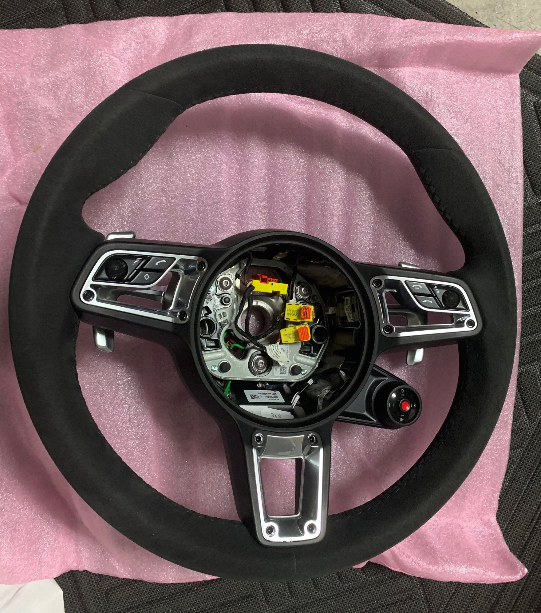 FS: 991.2 GT Alcantara Steering Wheel (SC/MF/PDK) + PDK knob Combo