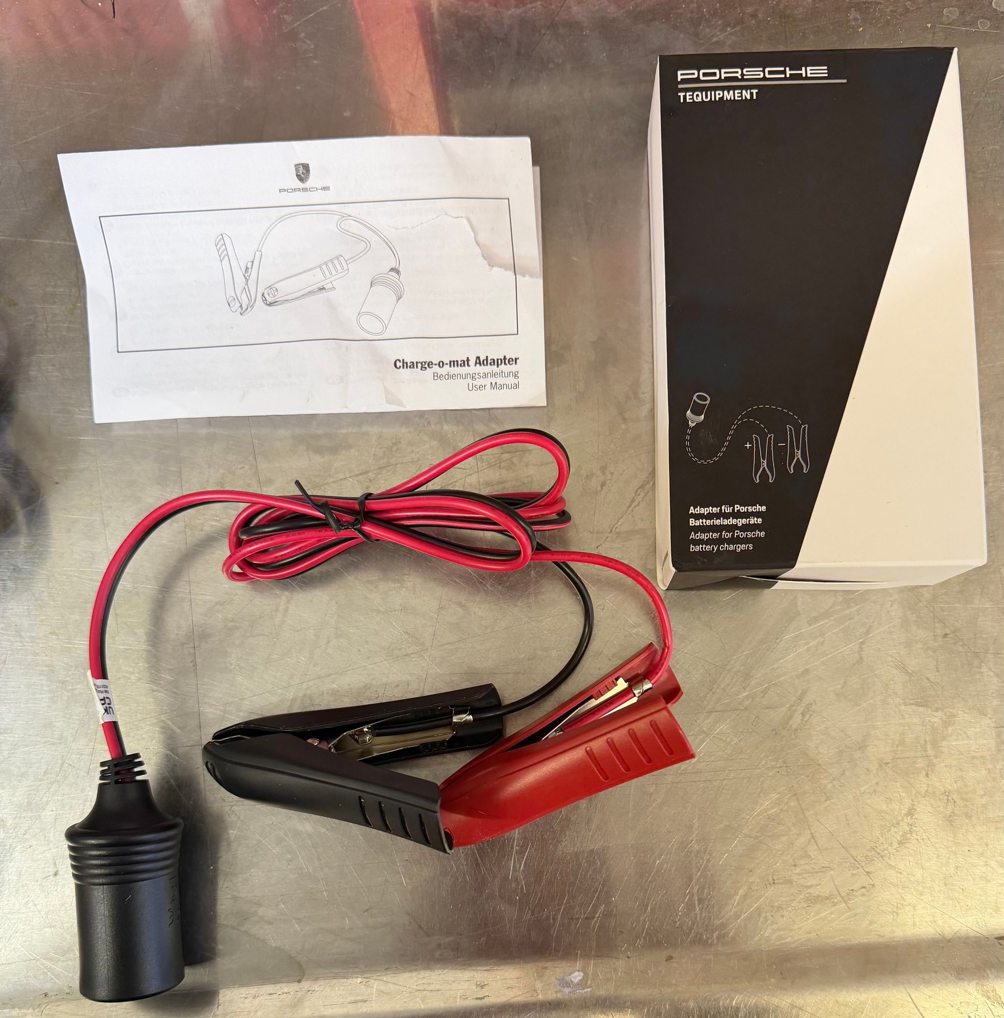 Accessories - Porsche Pro Charger and Battery Terminal Adaptor - Used - 0  All Models - Fairfax, VA 22039, United States
