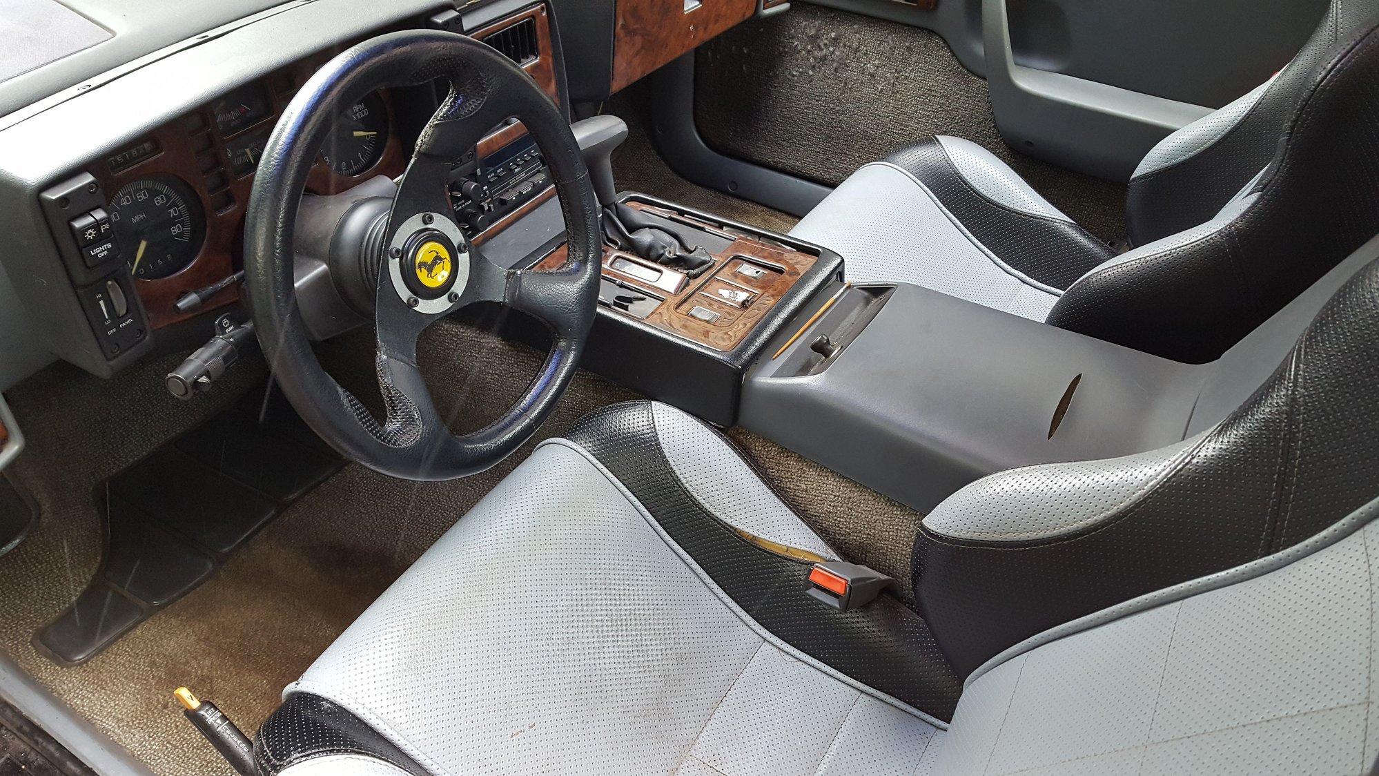 1986 Ferrari 328 GTB - 1986 Ferrari Fiero kit 308GTB - Used - VIN 1G2PF3797GP214007 - 111,191 Miles - 6 cyl - 2WD - Automatic - Coupe - Black - Sandown, NH 03873, United States