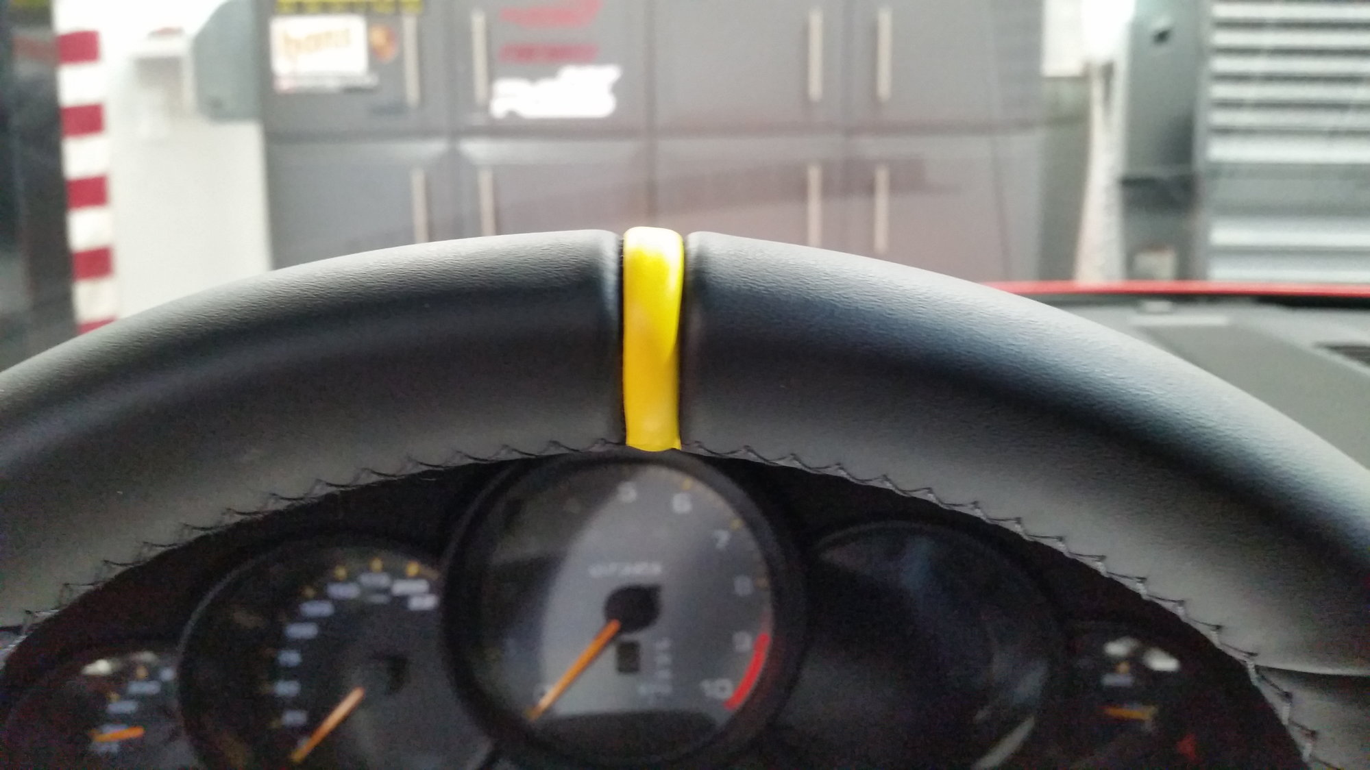 Steering wheel off center problem
