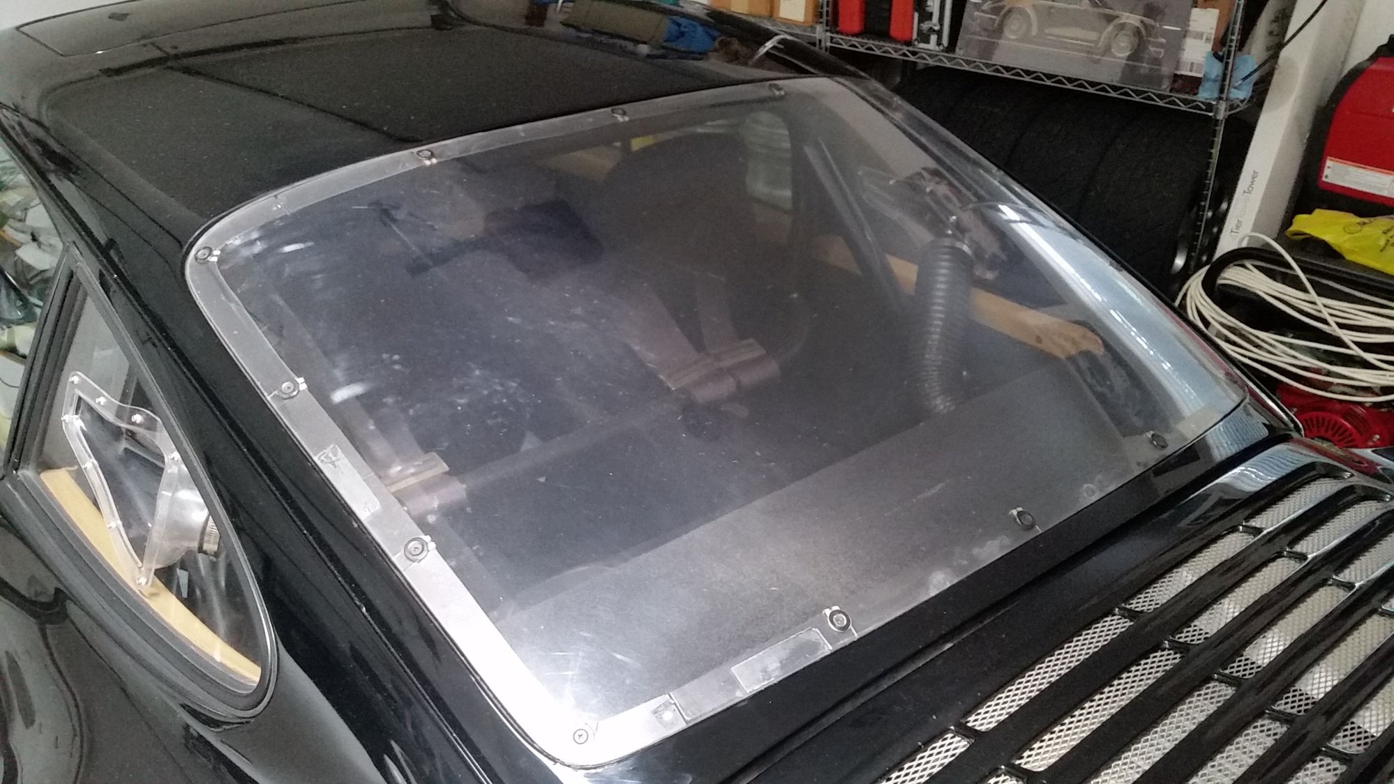 Spektr Products flush mount lexan rear window G body Rennlist