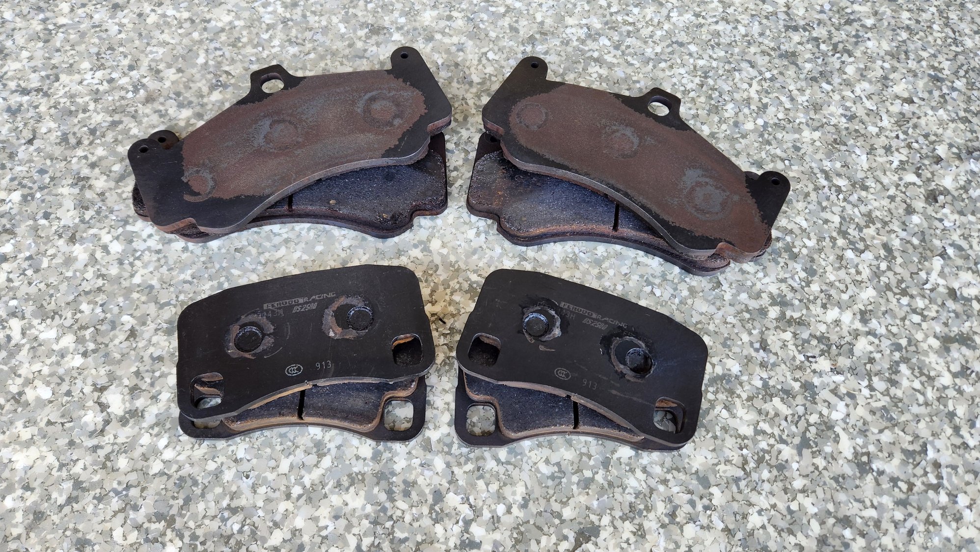 Brakes - 997 turbo ferodo ds2500 racing pads - Used - All Years  All Models - Olathe, KS 66061, United States