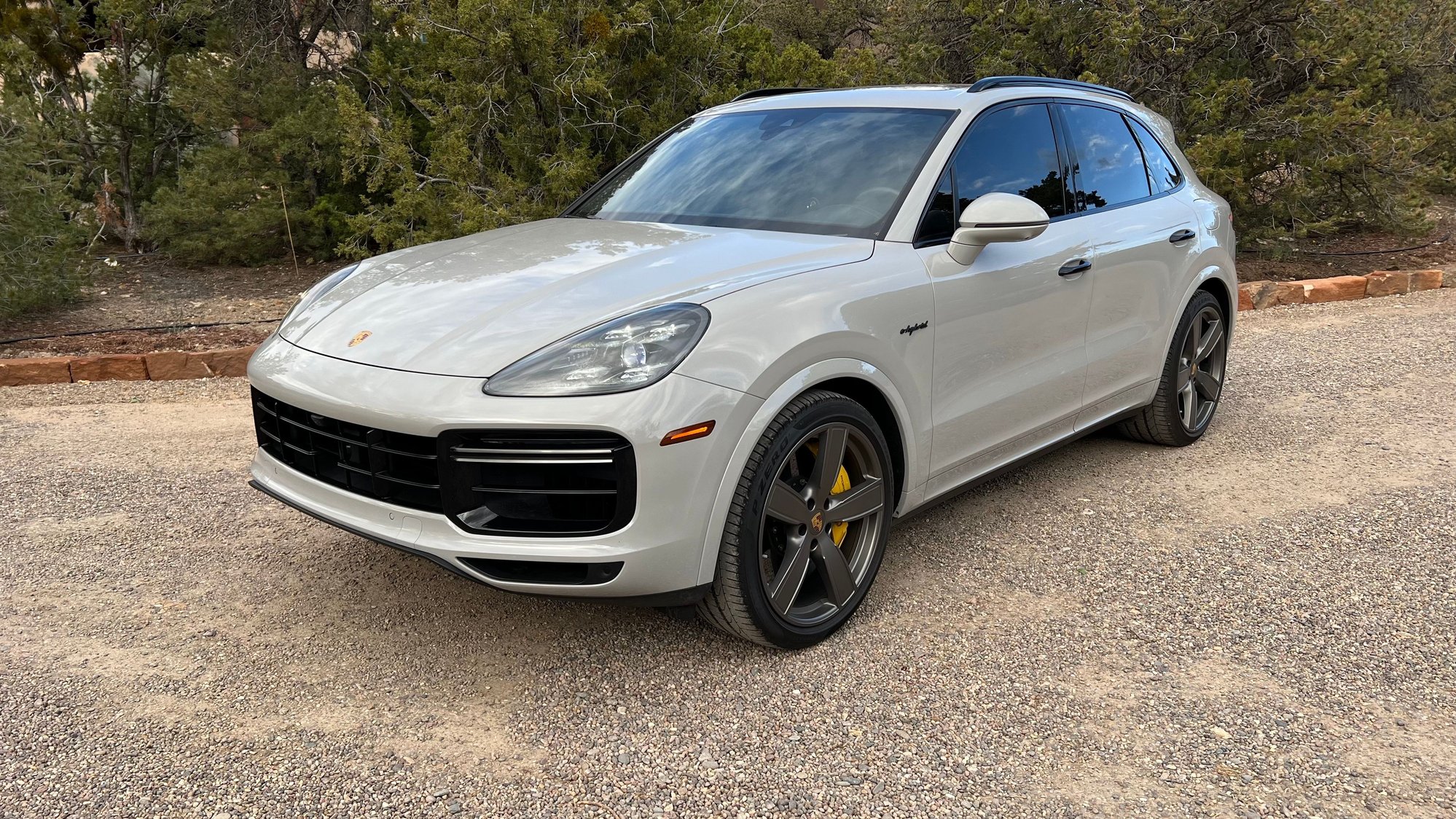 2021 Porsche Cayenne - Beautiful CPO 2021 Cayenne Turbo S e-Hybrid in Chalk - Used - VIN WP1AH2AY7MDA3811 - 12,300 Miles - 8 cyl - AWD - Automatic - SUV - Other - Santa Fe, NM 87501, United States