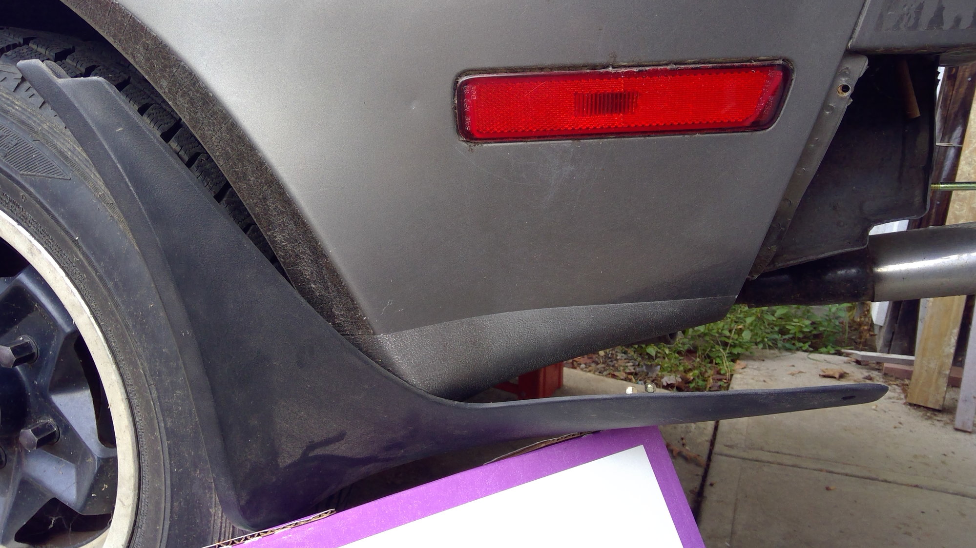 Porsche 944 shop mud flaps