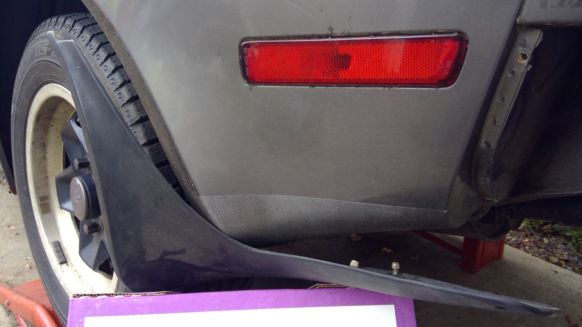 Porsche 944 shop mud flaps