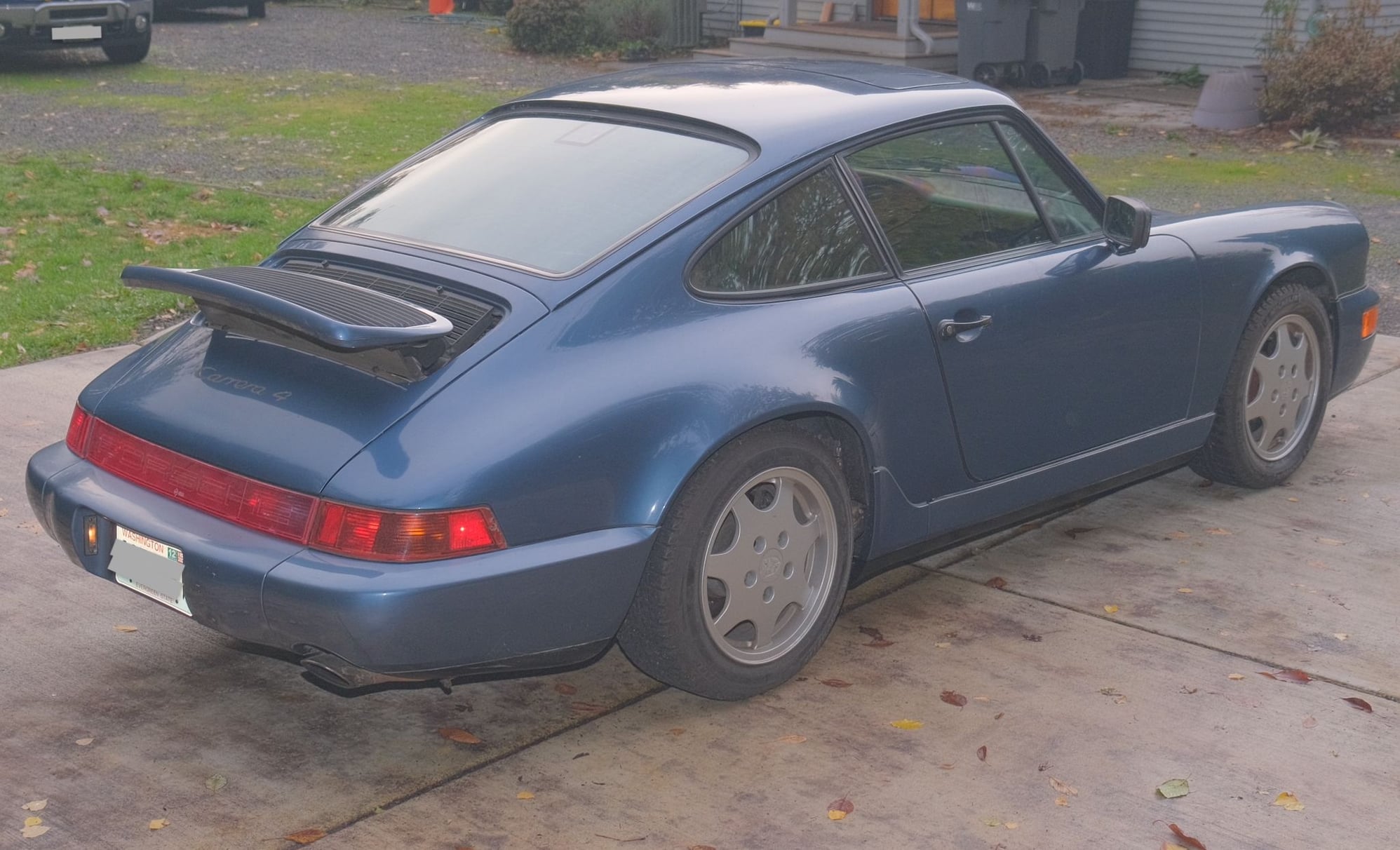 1990 Porsche 911 - 1990 C4 Coupe - Used - VIN WP0AB2964LS451751 - 6 cyl - AWD - Manual - Coupe - Blue - Poulsbo, WA 98370, United States