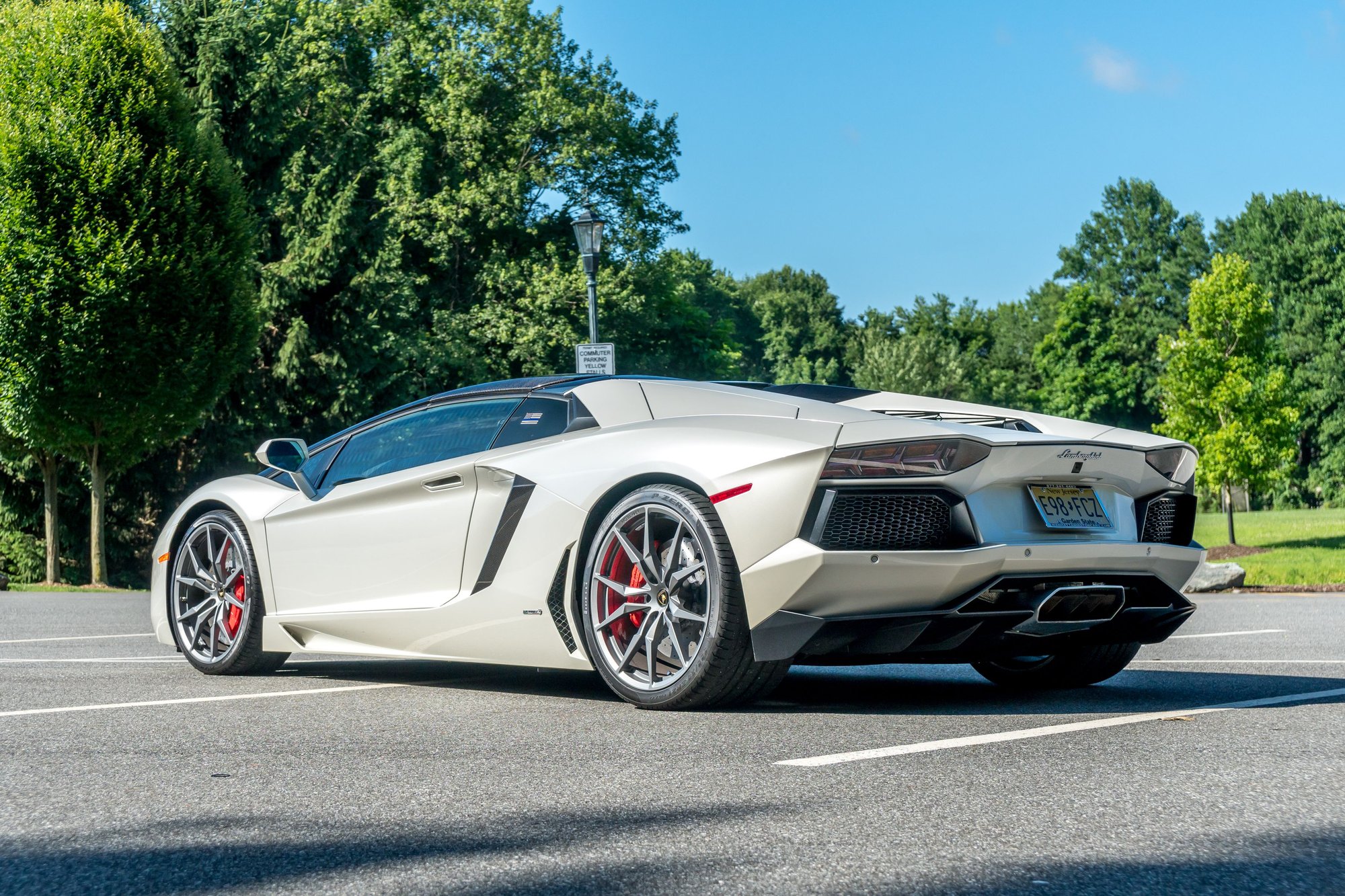 2015 Lamborghini Aventador - 2015 Lamborghini Aventador Roadster - Used - VIN ZHWUR1ZD2FLA03566 - 6,500 Miles - 12 cyl - AWD - Automatic - Coupe - White - Wyckoff, NJ 07481, United States