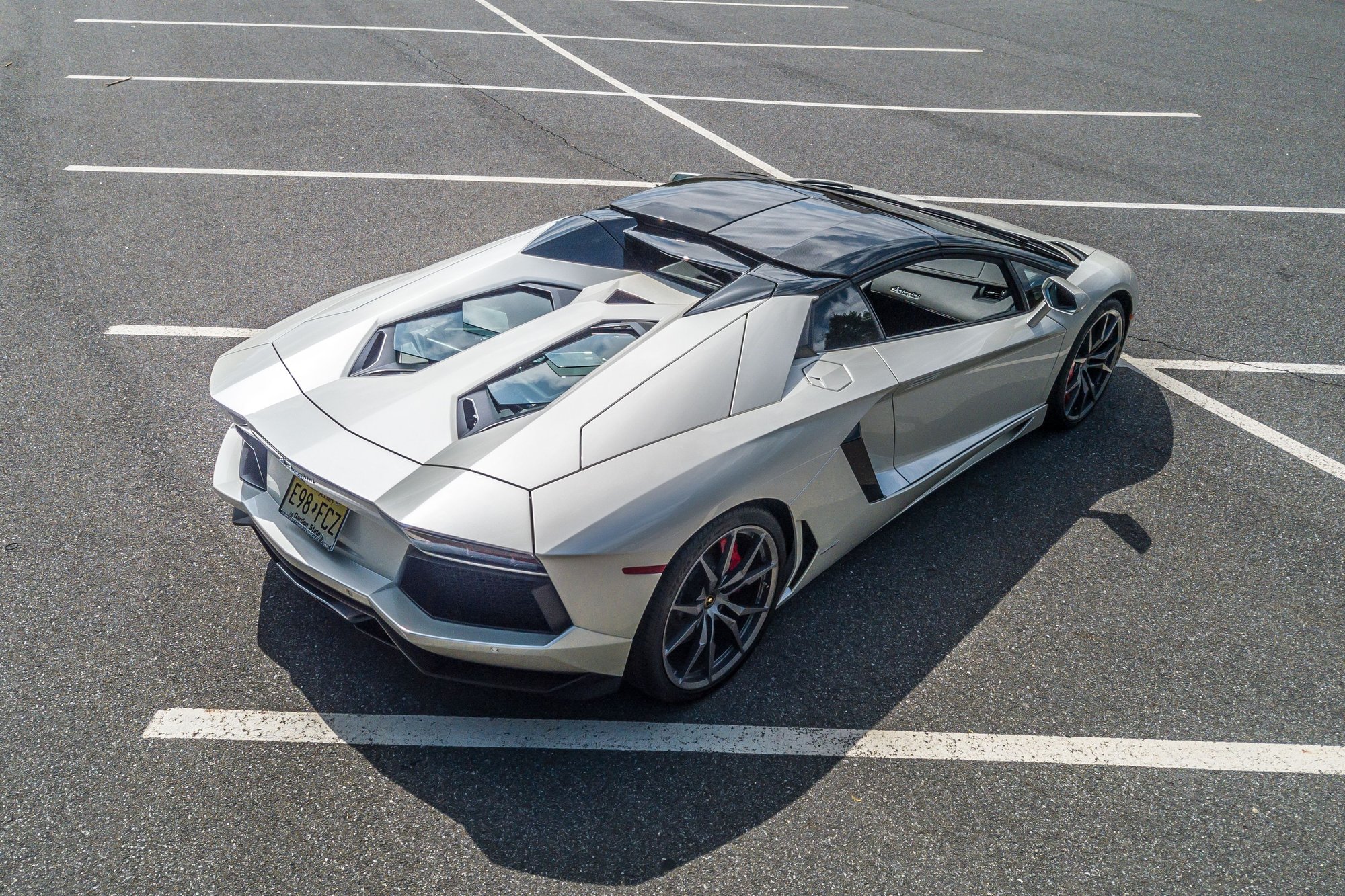 2015 Lamborghini Aventador - 2015 Lamborghini Aventador Roadster - Used - VIN ZHWUR1ZD2FLA03566 - 6,500 Miles - 12 cyl - AWD - Automatic - Coupe - White - Wyckoff, NJ 07481, United States