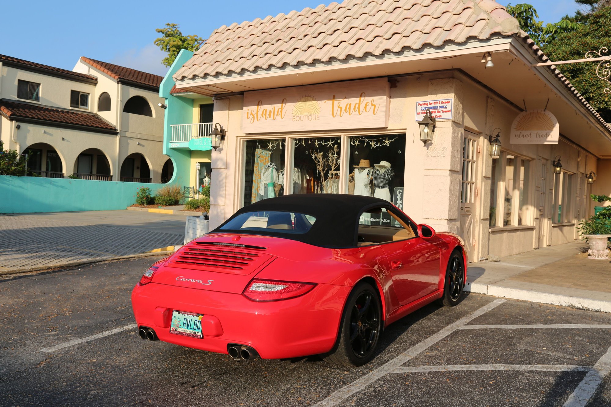 2010 Porsche 911 - 2010 911S Cabriolet  Guards Red / Beige Interior Black Soft Top - Used - VIN WPOCB2A94AS754086 - 48,600 Miles - 6 cyl - 2WD - Manual - Convertible - Red - Sarasota, FL 34231, United States