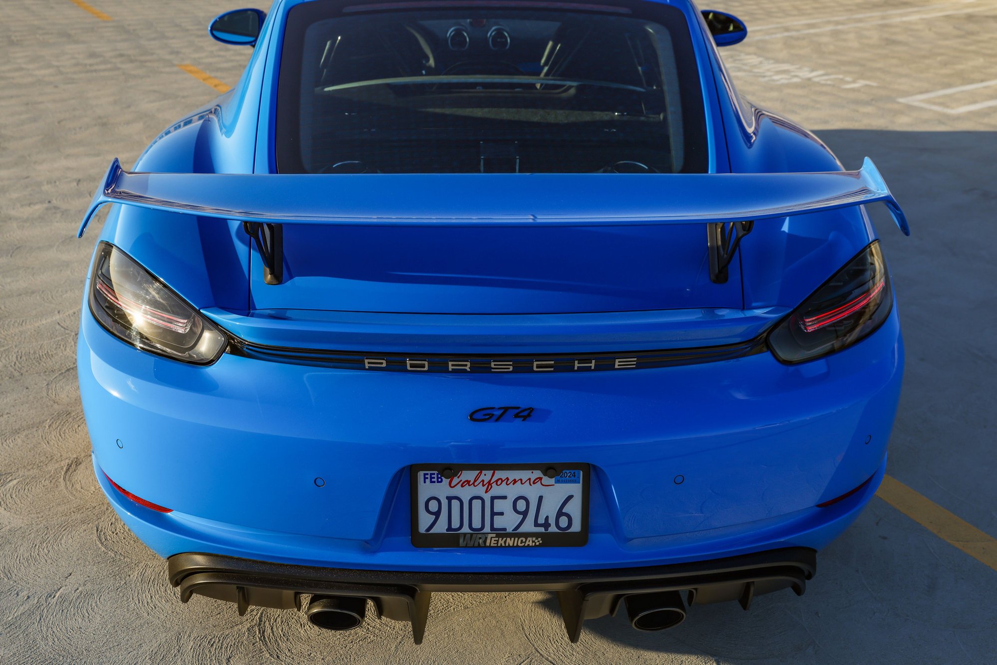 2022 Porsche 718 - 2022 Porsche 718 Cayman GT4 - Used - VIN WP0AC2A87NS275243 - 13,050 Miles - 6 cyl - 2WD - Automatic - Coupe - Blue - Ventura, CA 93003, United States