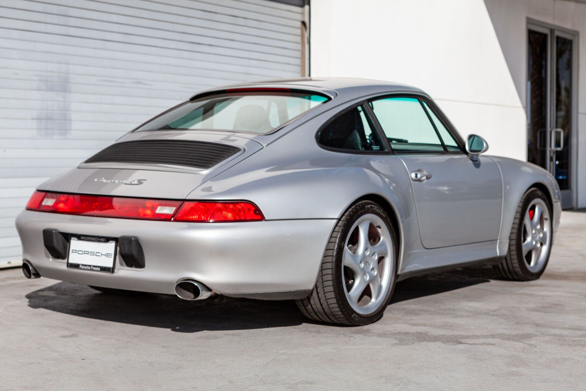 1998 Porsche 911 - 993 C4S with Porsche Classic Radio, KW Suspension and Brombacher exhaust.. - Used - VIN WP0AA2996WS320404 - 55,655 Miles - 6 cyl - AWD - Manual - Coupe - Silver - Fresno, CA 93650, United States