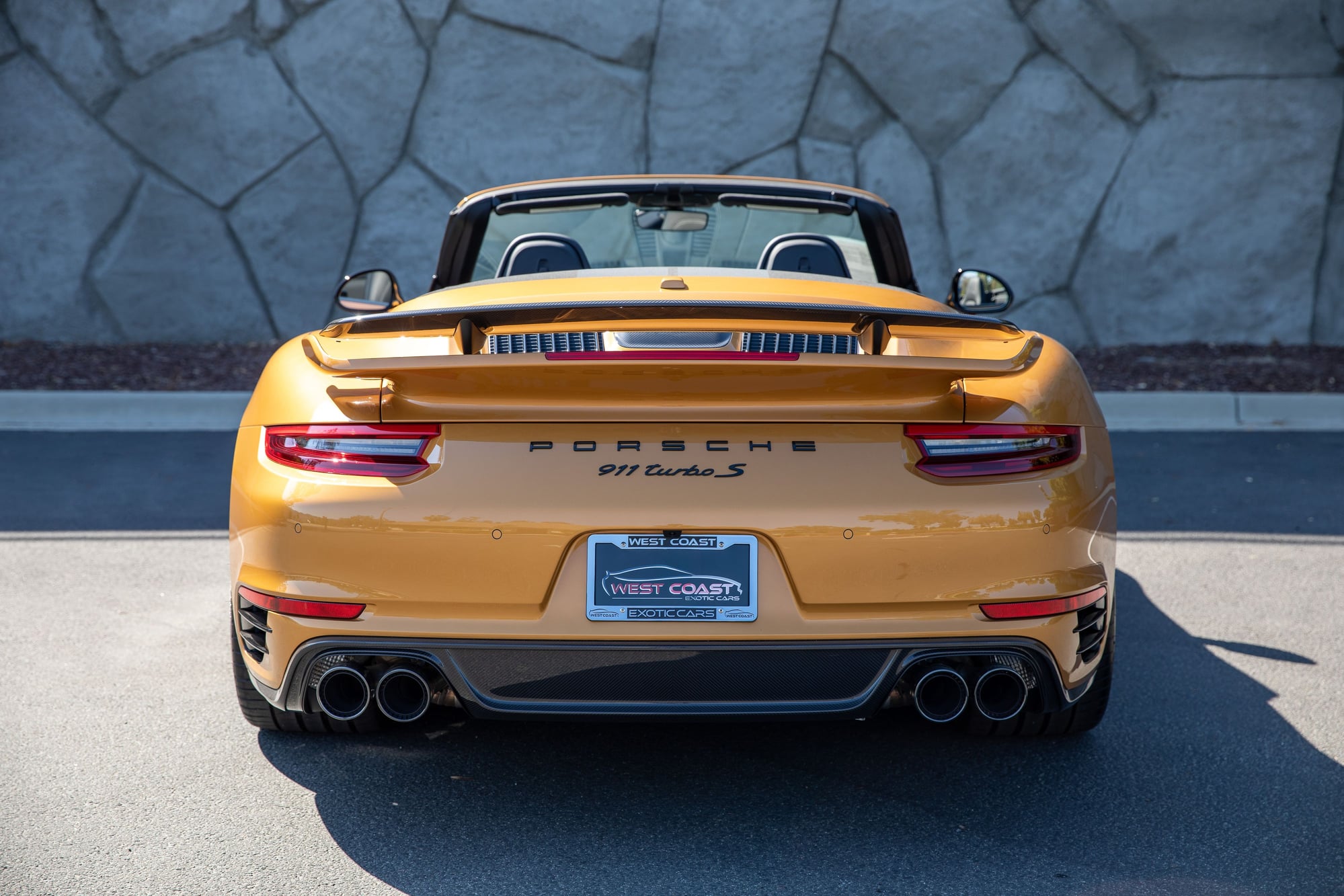 2018 Porsche 911 - 2019 Porsche 911 Turbo S Exclusive Series Cabriolet #189 of 200! - New - VIN WP0CD2A93KS144546 - 28 Miles - 6 cyl - AWD - Automatic - Convertible - Gold - Murrieta, CA 92562, United States