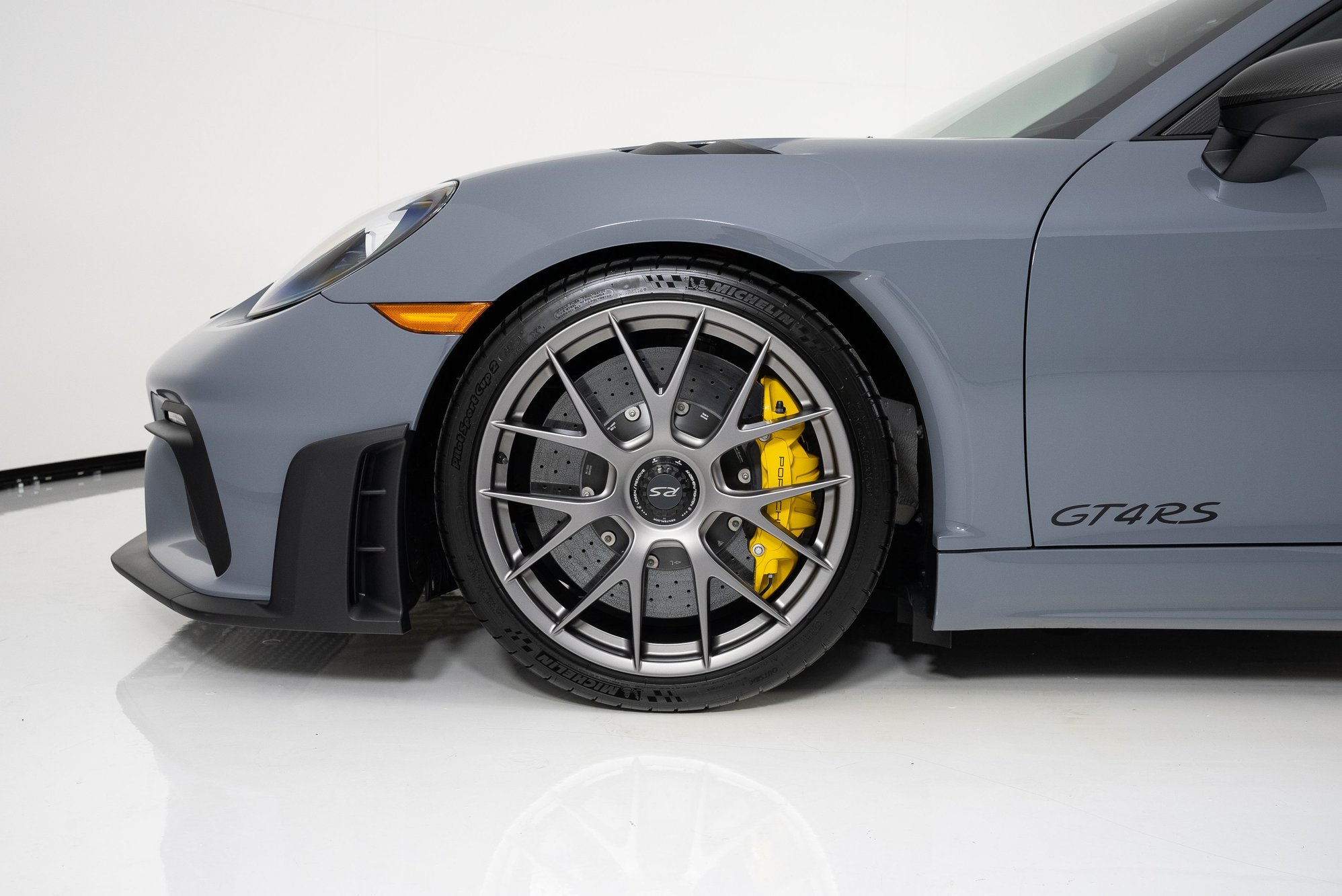 2023 Porsche 718 - Weissach GT4RS w/ Delivery Miles - Arctic Grey - Used - VIN WP0AE2A84PS280297 - 71 Miles - 6 cyl - 2WD - Automatic - Coupe - Gray - Murrieta, CA 92562, United States