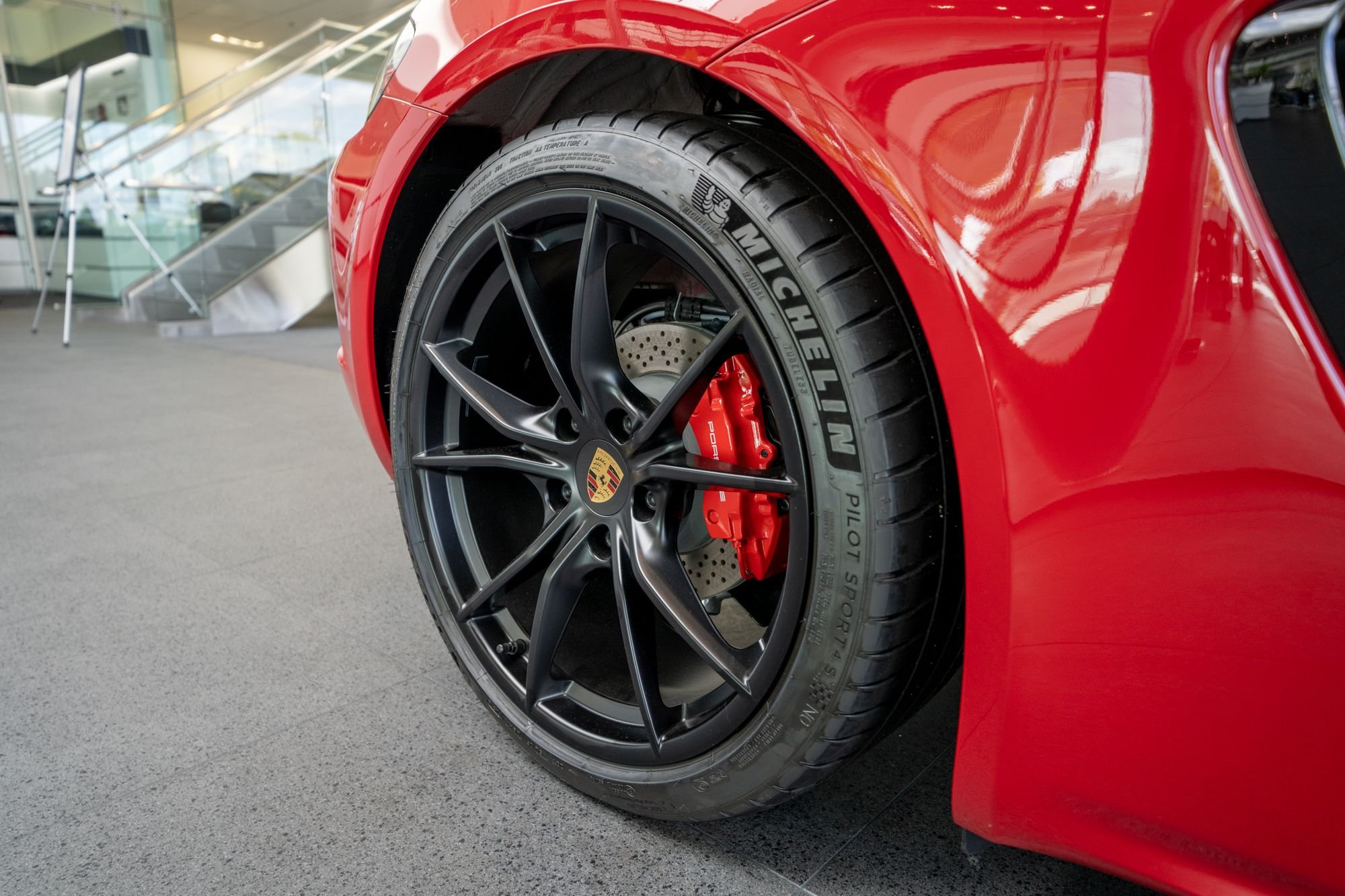 2019 Porsche 718 Boxster - 2019 Porsche 718 Boxster GTS, Carmine Red, $108,240 MSRP - New - Beaverton, OR 97005, United States