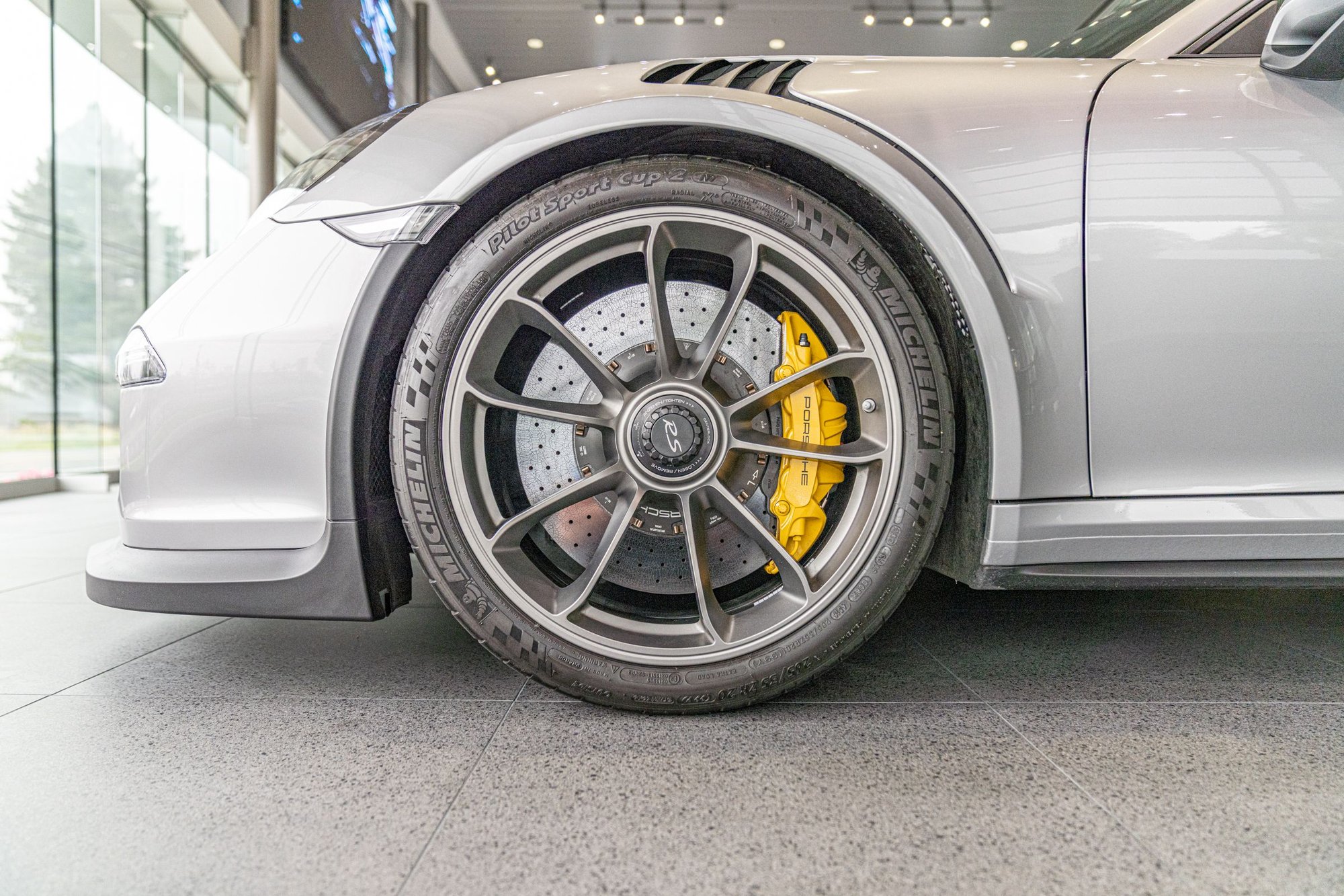2016 Porsche GT3 - 2016 Porsche 911 GT3 RS CPO in GT Silver with Platinum Wheels, FAL, PCCB, PDLS, LWB - Used - VIN WP0AF2A92GS193312 - 2,965 Miles - 6 cyl - 2WD - Automatic - Coupe - Silver - Beaverton, OR 97005, United States