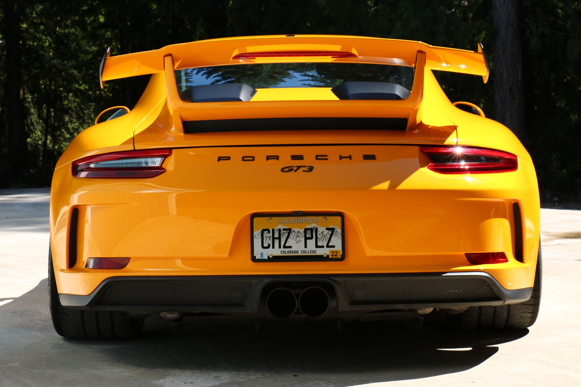2018 Porsche GT3 - 2018 Porsche 911 991.2 GT3 6MT / PTS Signal Yellow / Buckets / Steel Brakes - Used - VIN WP0AC2A9XJS175575 - 9,800 Miles - 6 cyl - 2WD - Manual - Coupe - Yellow - Belfair, WA 98528, United States