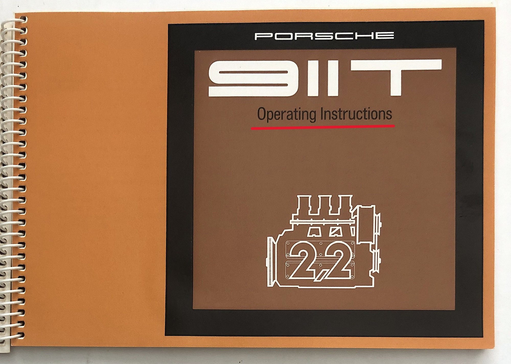 Miscellaneous - Original 1971 Porsche 911T Owner’s Manual. Like-New Condition - Used - All Years  All Models - San Rafael, CA 94901, United States