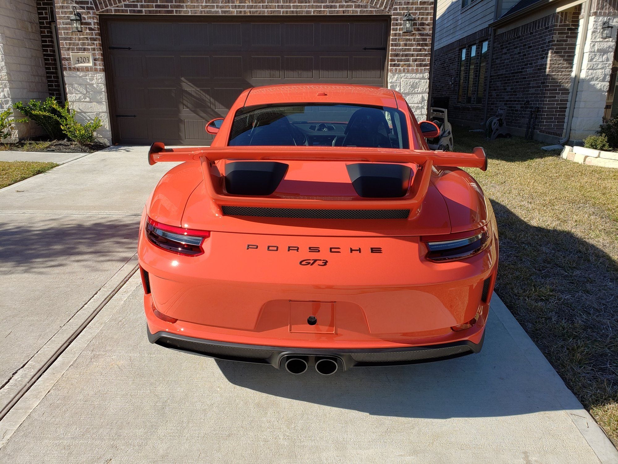 2018 Porsche 911 - F.S: 2018 Porsche 911 GT3 6MT Lava/Black w/only 680 Miles In Stunning Condition. - Used - VIN WP0AC2A9XJS176192 - 680 Miles - 6 cyl - 4WD - Automatic - Coupe - Orange - Scottsdale, AZ 85250, United States