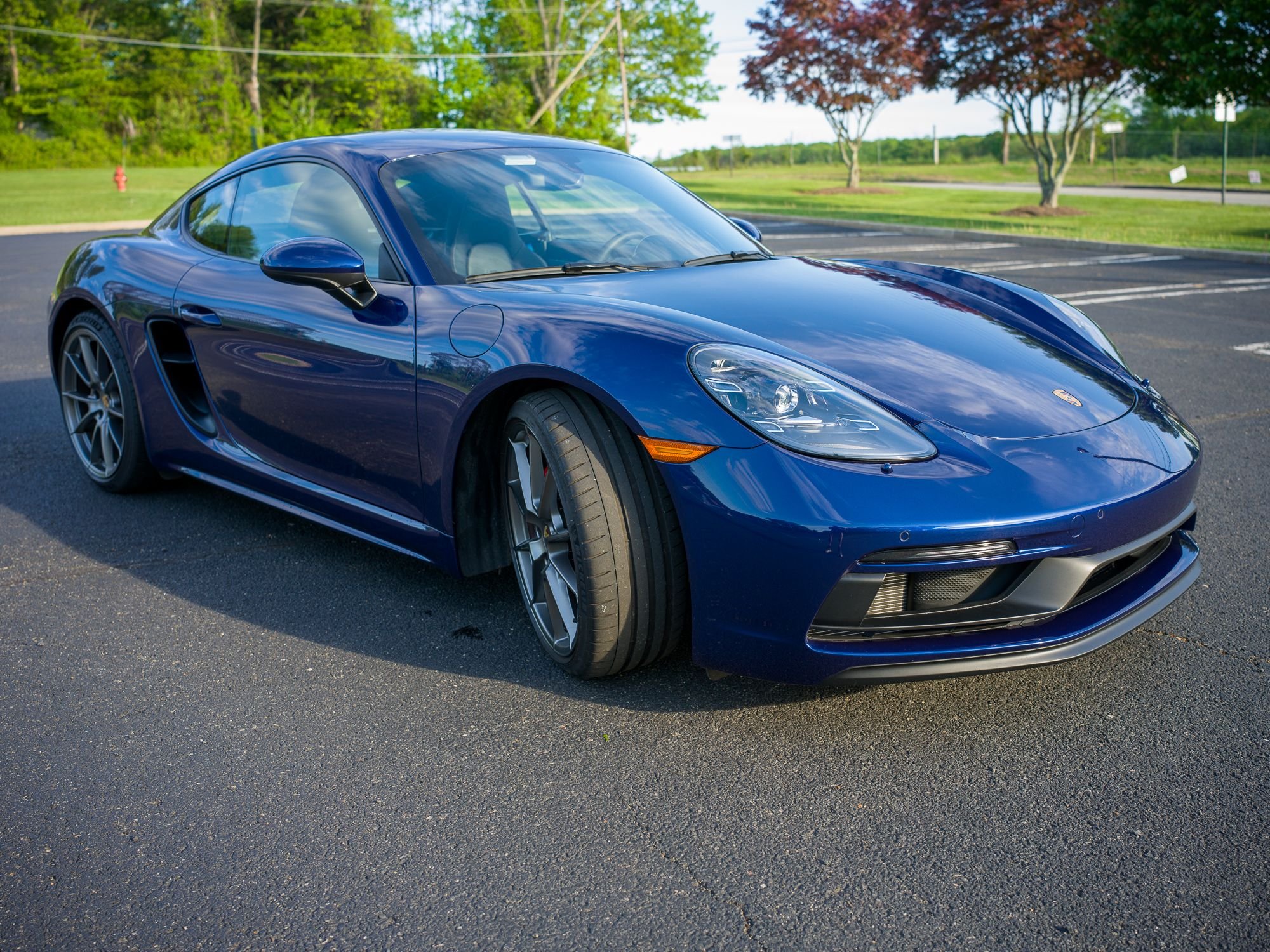 2024 Porsche 718 - 2024 718 Cayman GTS 4.0 6-Speed Manual / Gentian Blue - Used - Denville, NJ 7834, United States