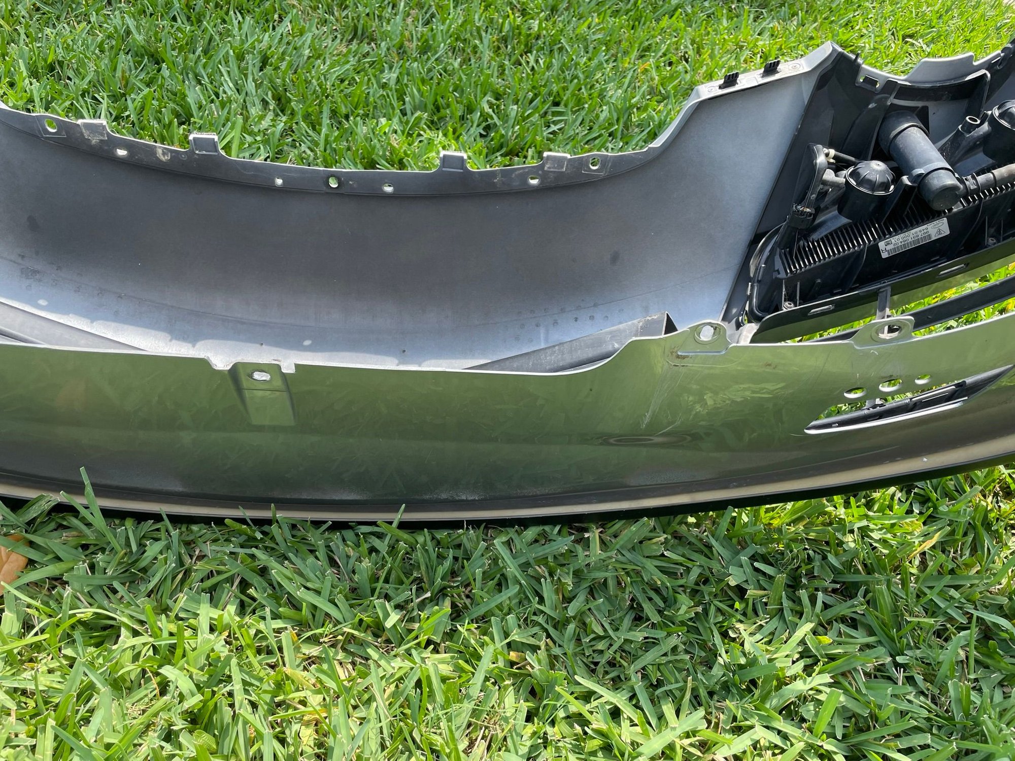 Exterior Body Parts - 997.2 OEM Porsche Aerokit/GTS front bumper cover complete GT Silver Metallic - Used - 2009 to 2011 Porsche 911 - Palm City, FL 34990, United States