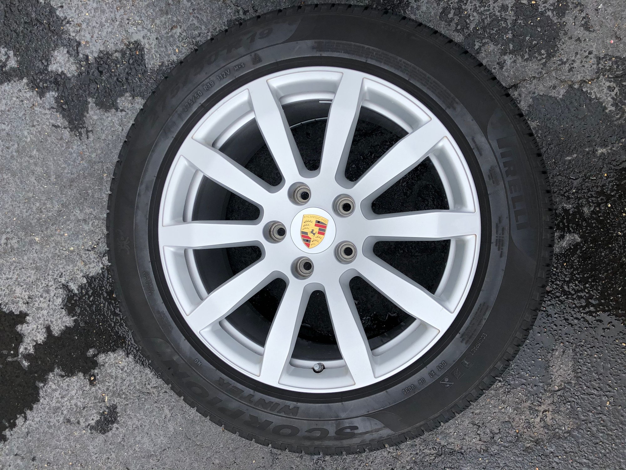 Wheels and Tires/Axles - 2019 Cayenne snow OEM rims/tires - Used - 2019 to 2020 Porsche Cayenne - Manalapan, NJ 07726, United States
