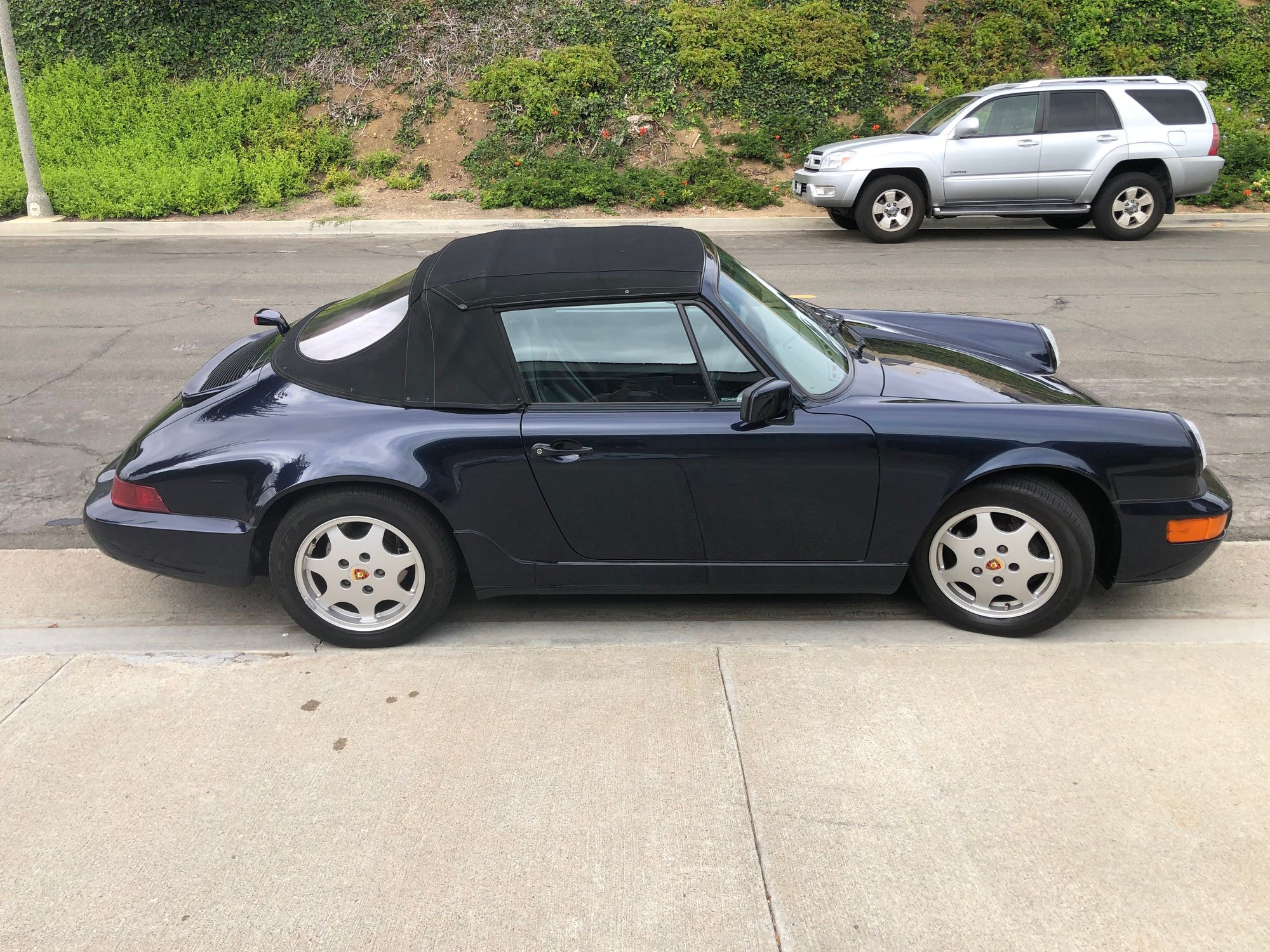 1991 Porsche 911 - 1991 964 C2 Cabriolet Tiptronic Blue Metallic - Used - VIN WP0CB2963MS461763 - 108,000 Miles - Newport Beach, CA 92660, United States