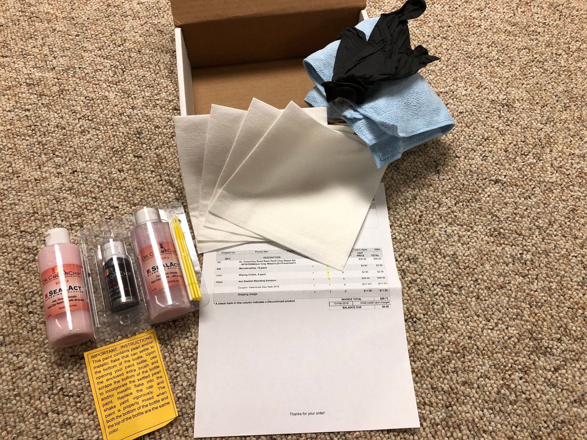 Miscellaneous - Touch Up Paint - Dr Colorchip - Meteor Gray - Used - Cleveland, OH 44138, United States