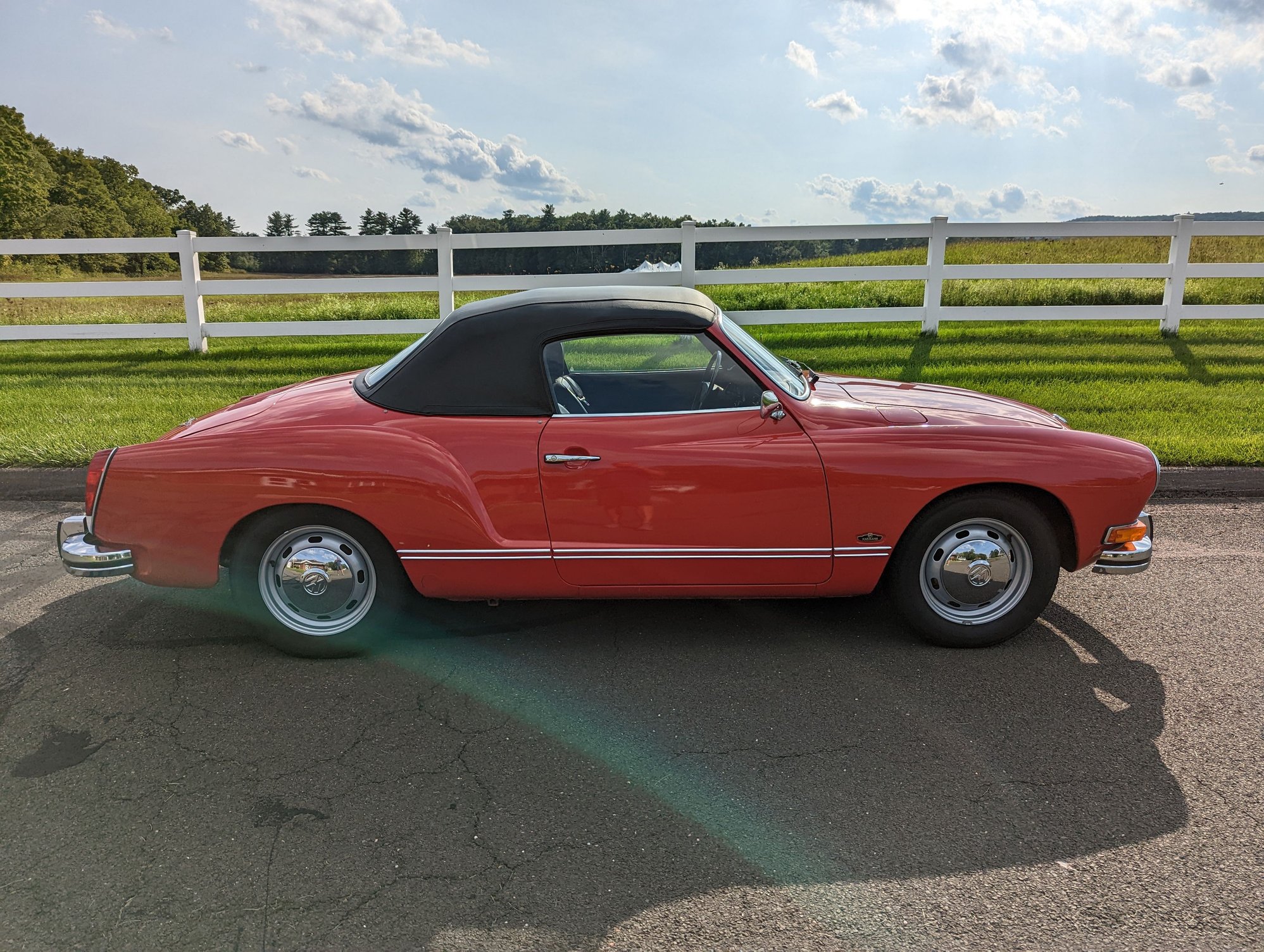 1974 Volkswagen Karmann Ghia - 1974 Volkswagen Karmann Ghia - Original, Unrestored, 39k Miles - Used - VIN 1442668038 - 39,200 Miles - 4 cyl - 2WD - Manual - Convertible - Red - Simsbury, CT 06070, United States